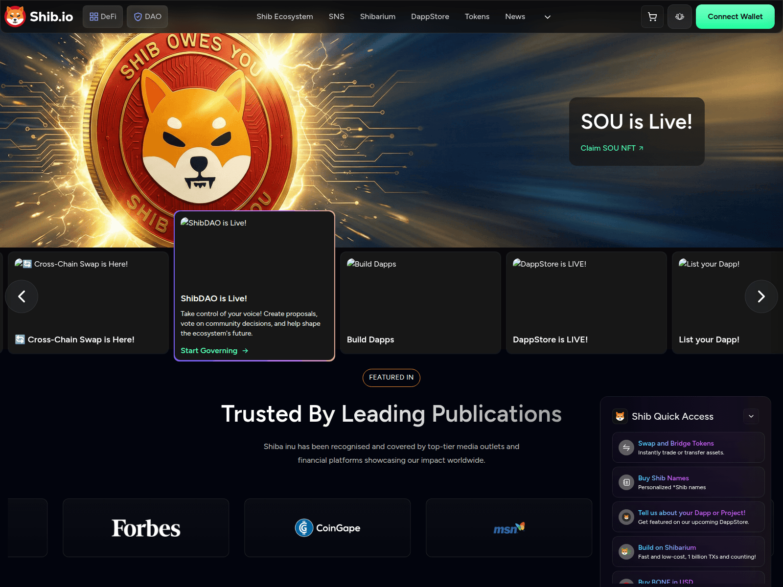 Screenshot of daoshib.com