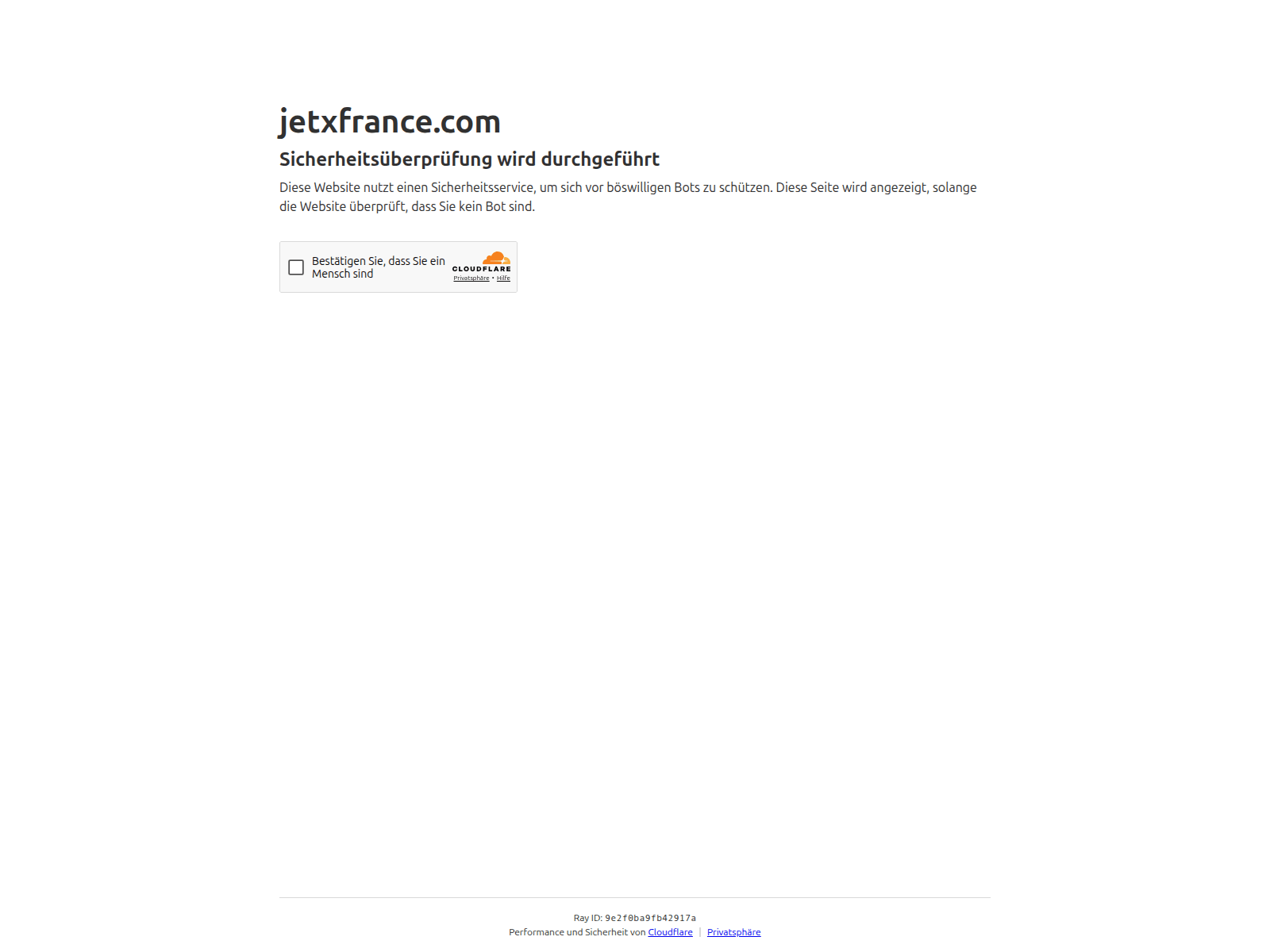 Screenshot of jetxfrance.com