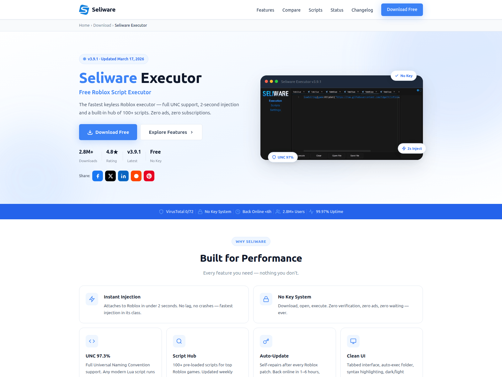 Screenshot of seliware.com.de