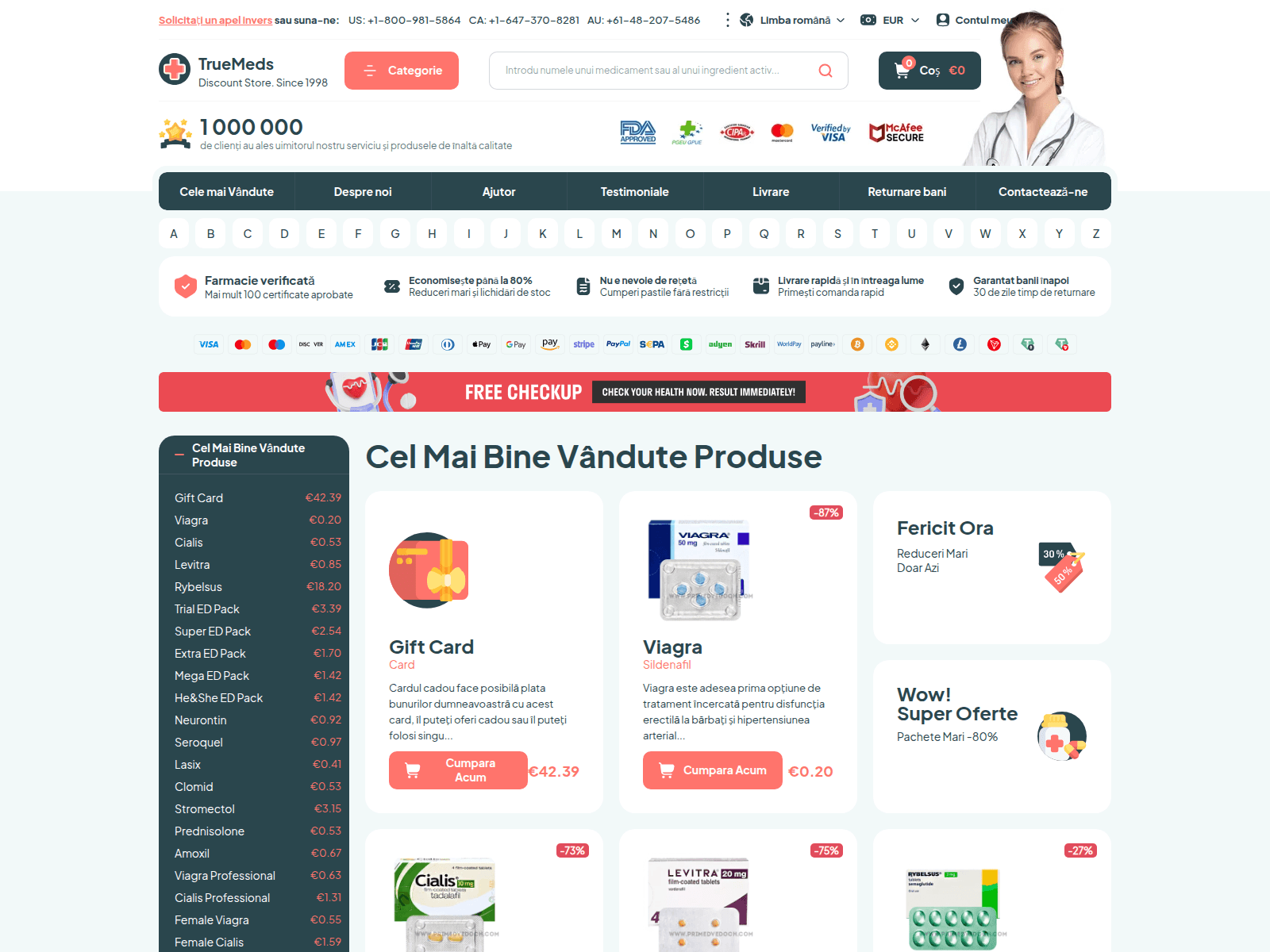 Screenshot of primedvedoch.com