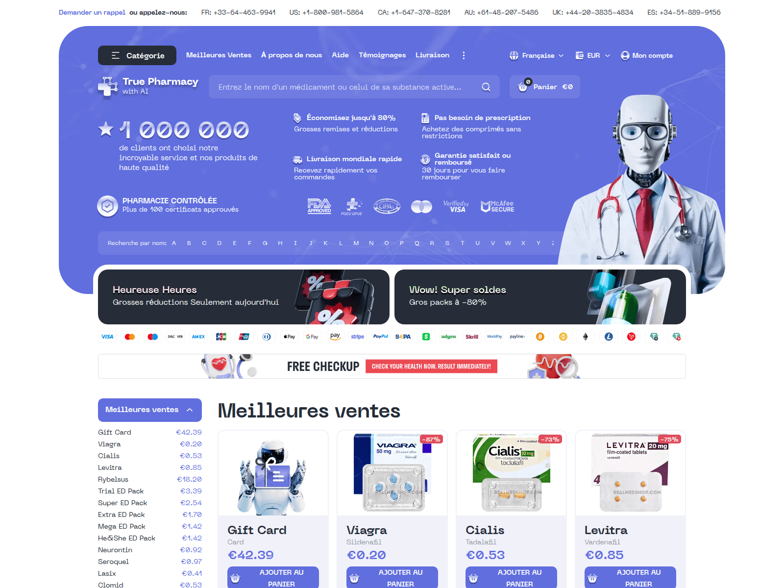 Screenshot of realmedshop.com