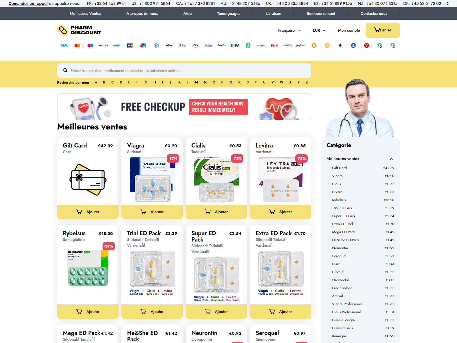 Screenshot of amertablets.com