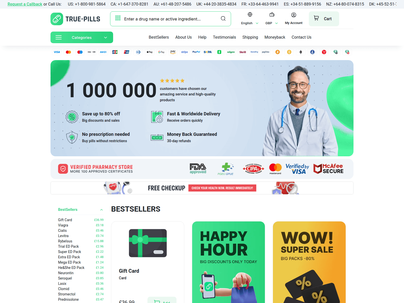 Screenshot of farmaciaed.com