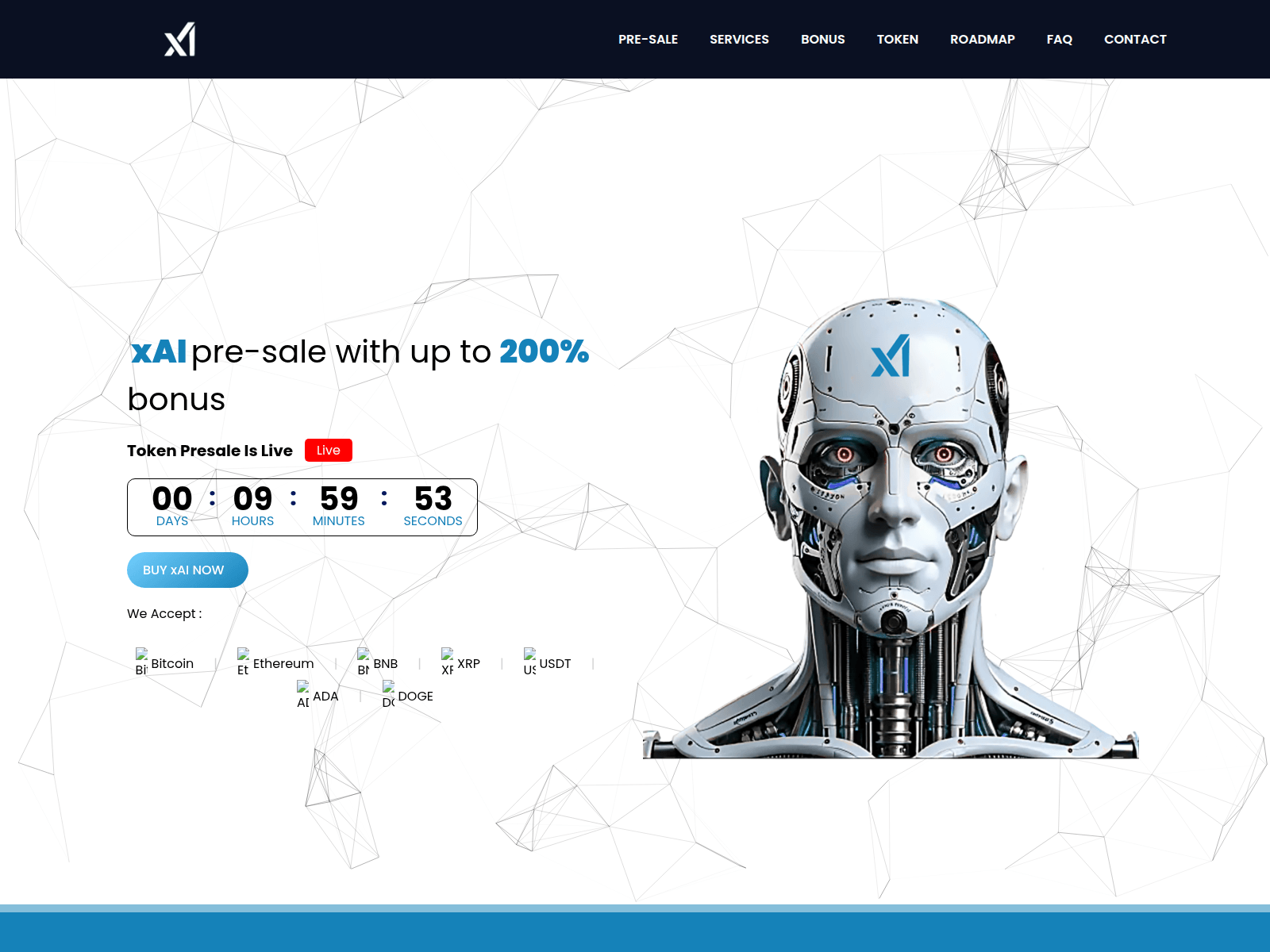 Screenshot of xai122.com
