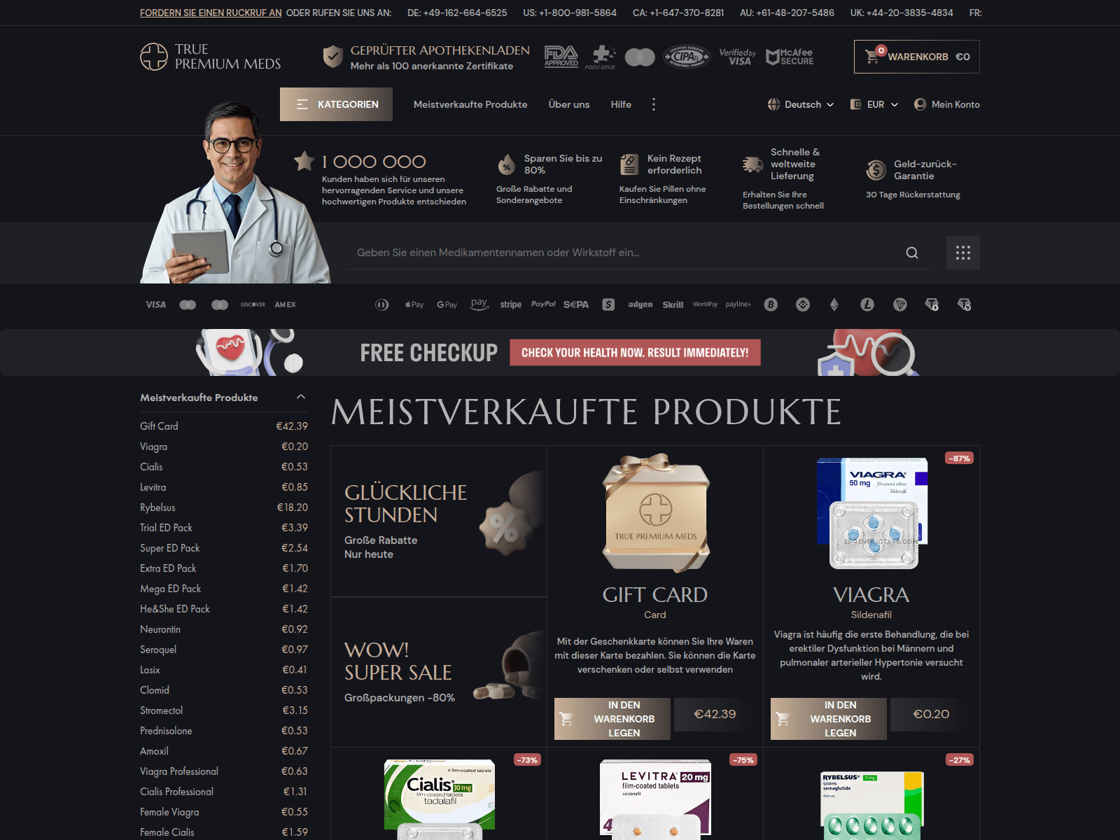 Screenshot of edgenerictabs.com