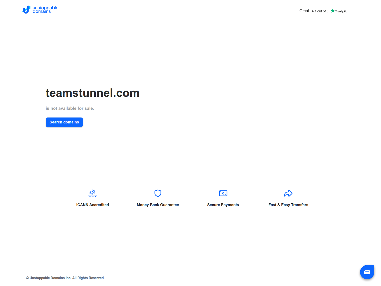 Screenshot of teamstunnel.com
