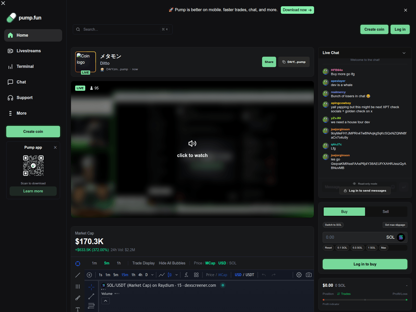 Forensic screenshot of devlive.fun