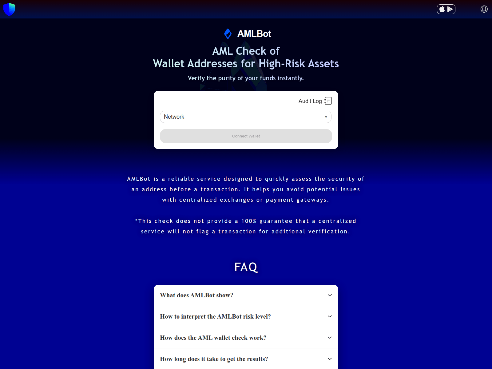 Forensic screenshot of trustamlbot.com