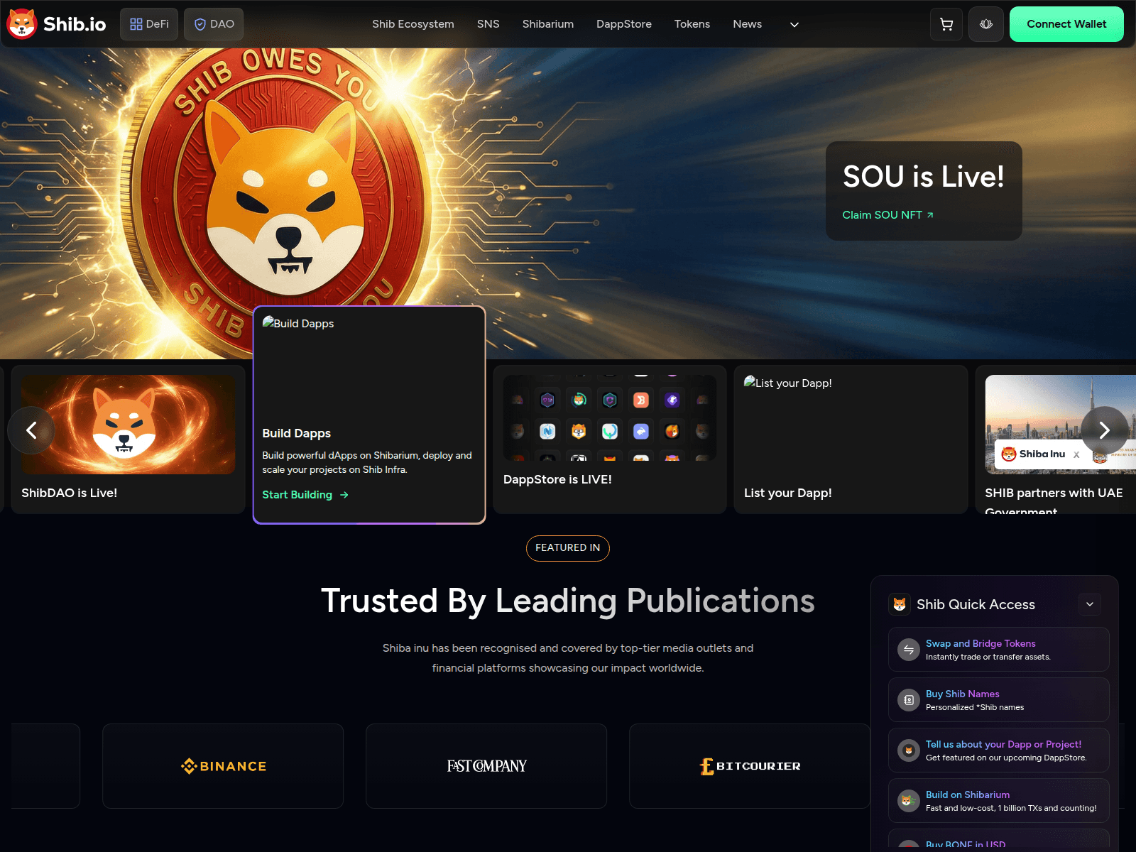 Screenshot of shibadao.net