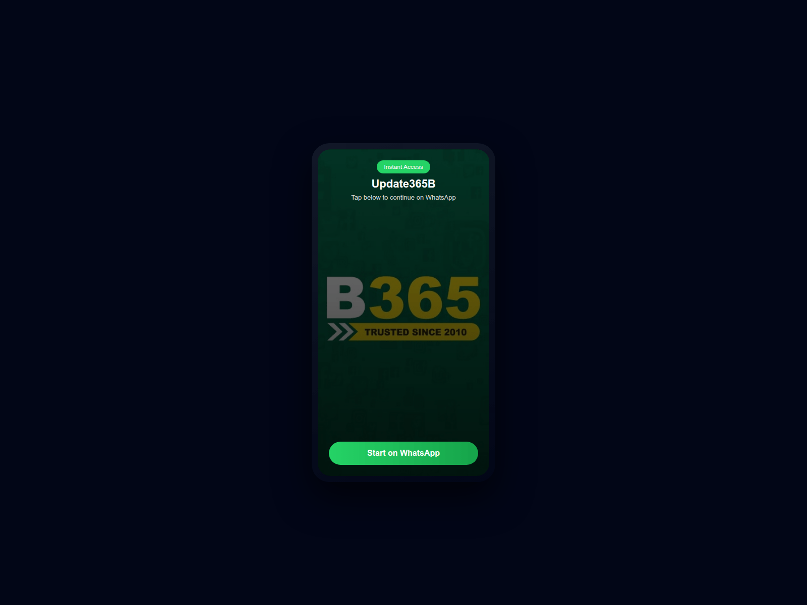 Screenshot of update365b.live