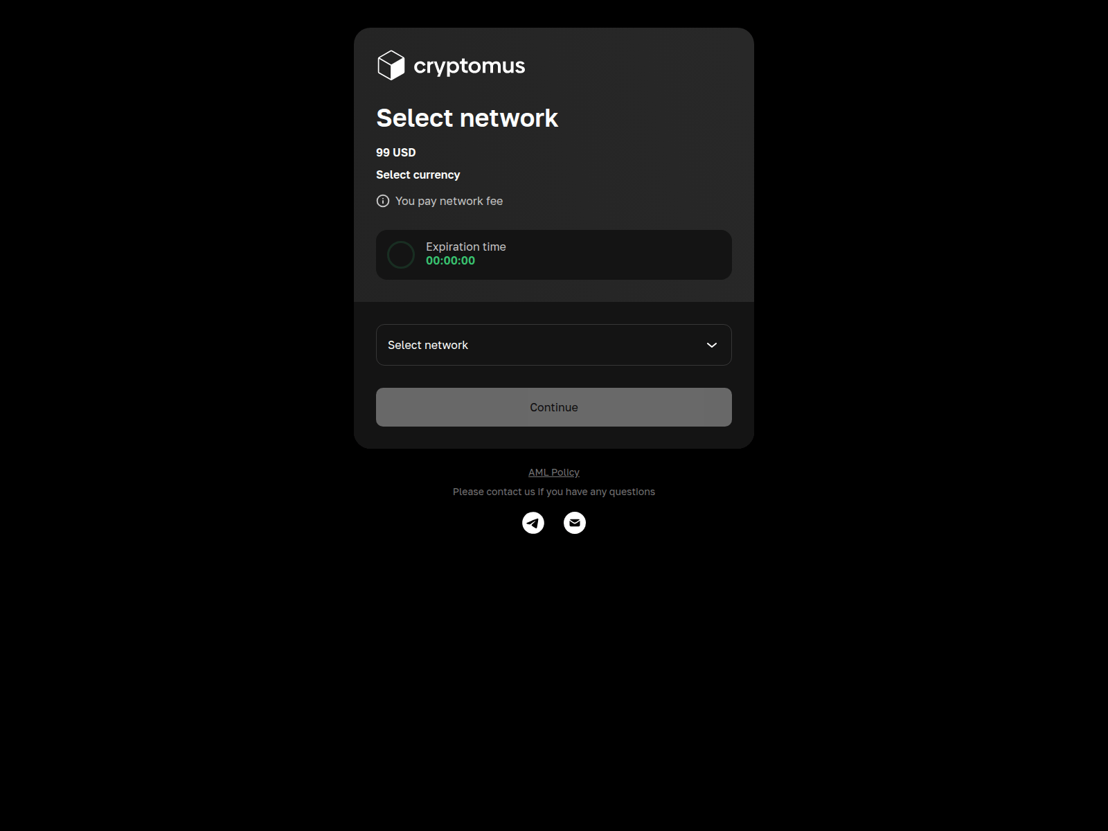 Screenshot of amlcrypto.us