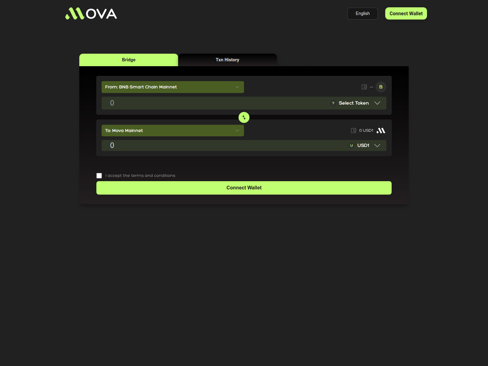 Screenshot of mova-bridge.pages.dev