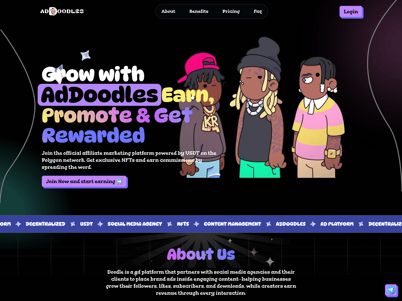Screenshot of addoodles.top