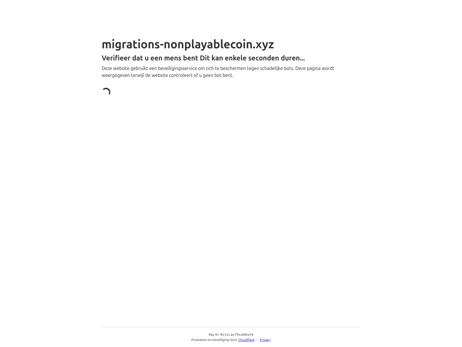 Screenshot of migrations-nonplayablecoin.xyz