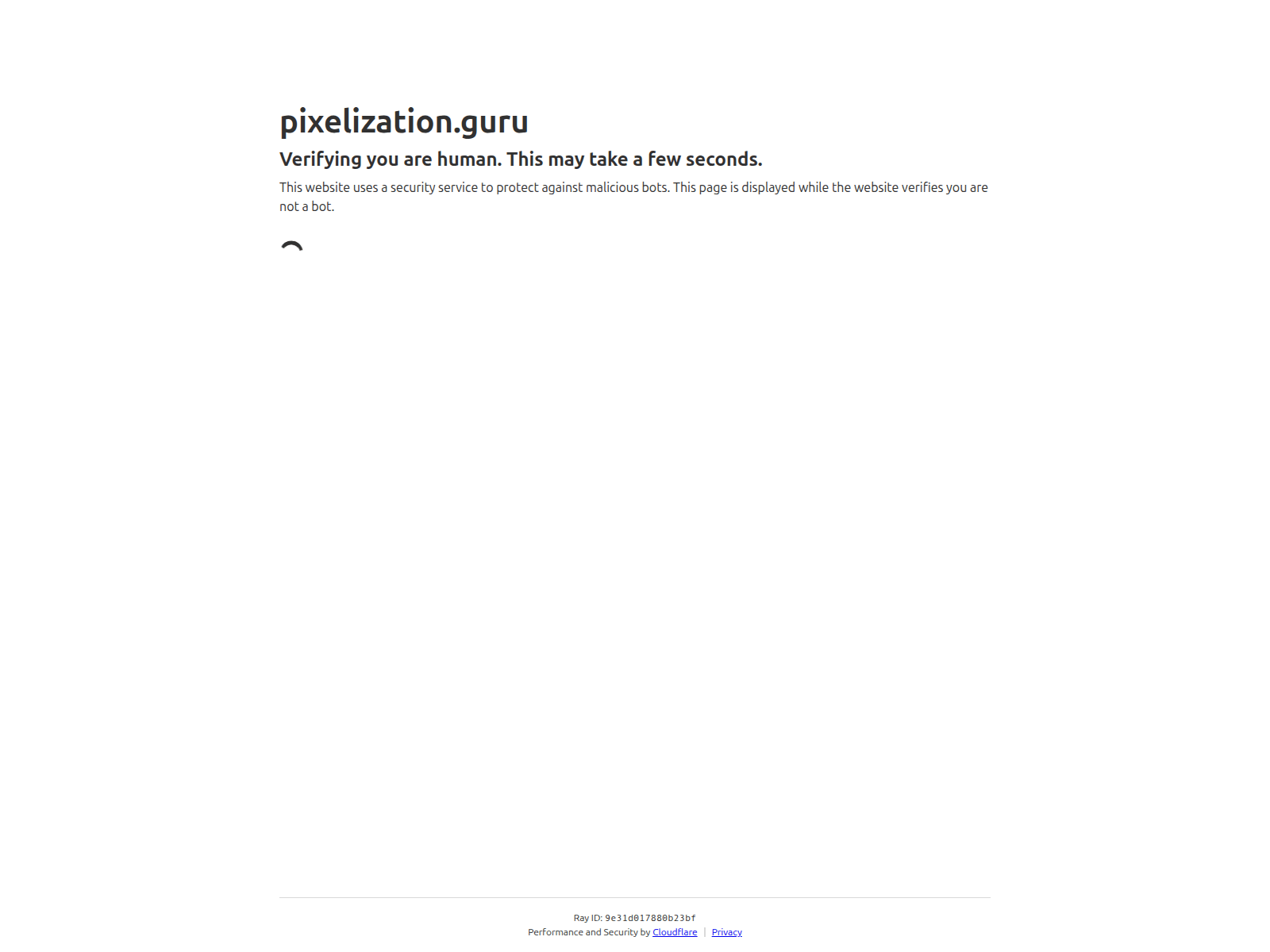 Screenshot of pixelization.guru