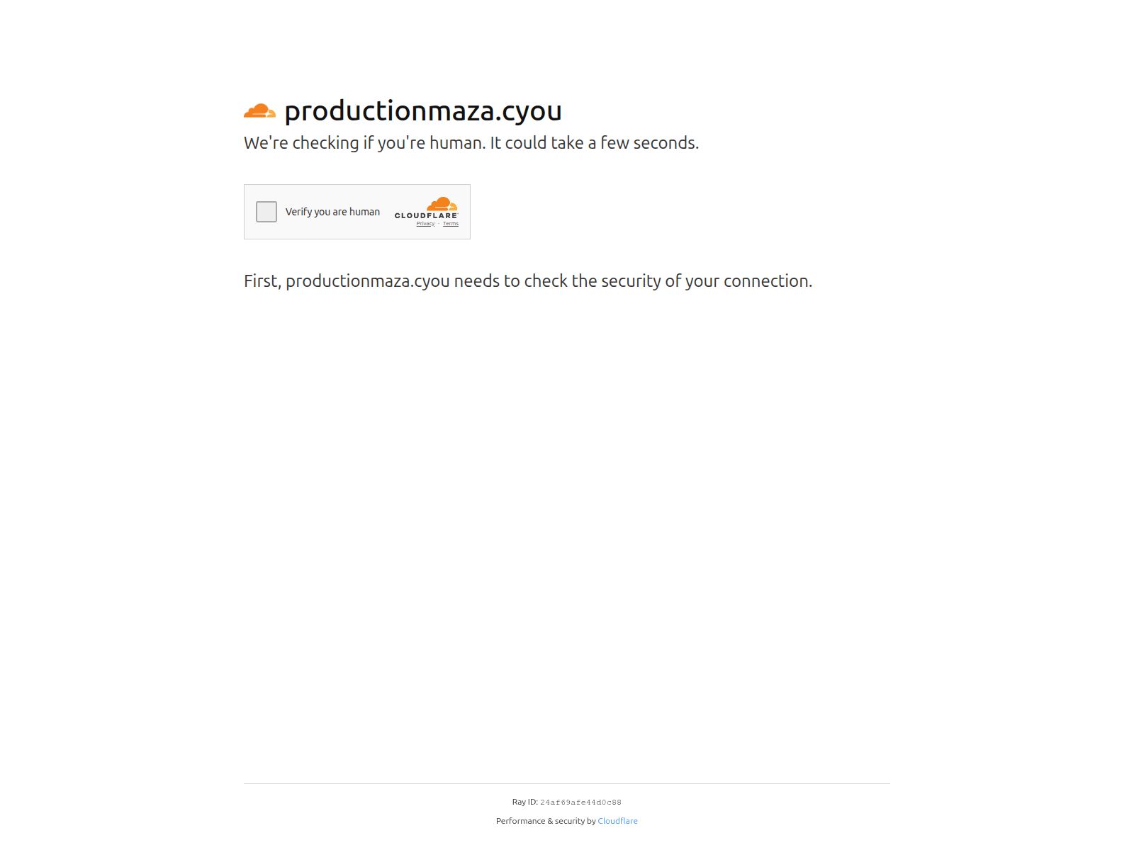 Screenshot of productionmaza.cyou