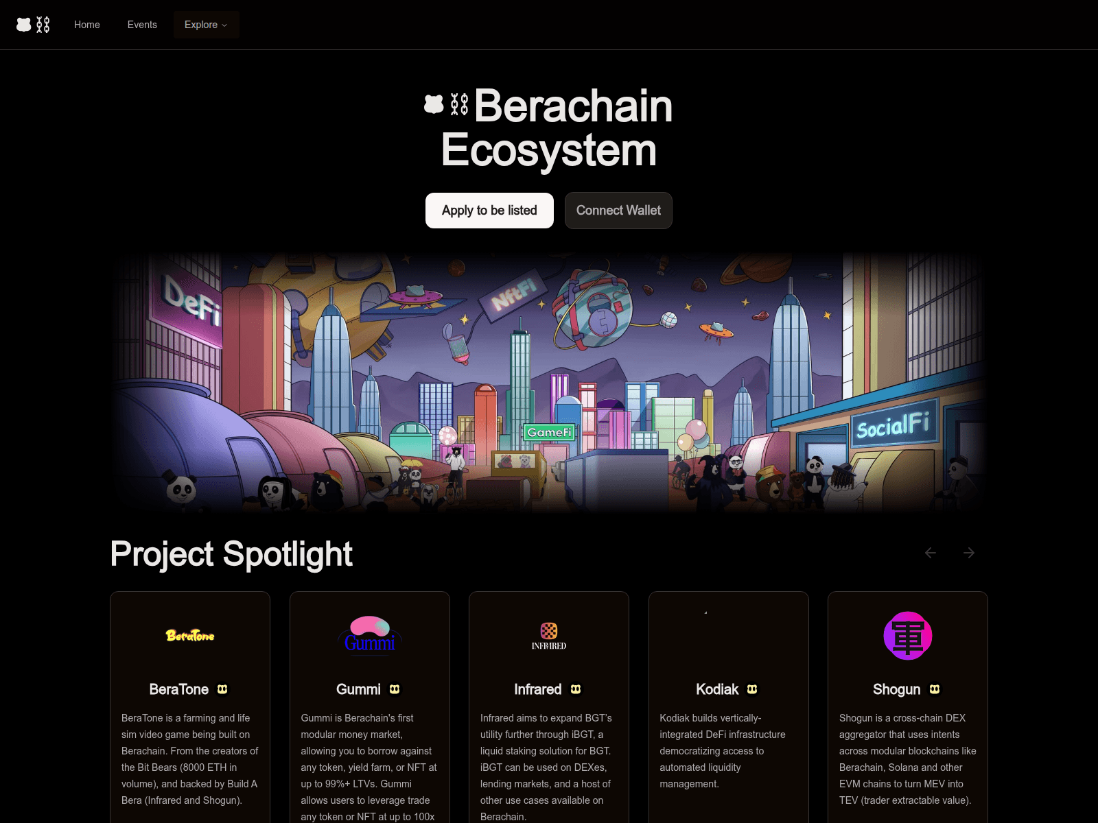 Screenshot of beraa.pages.dev