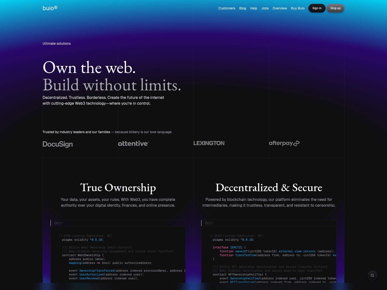 Screenshot of buio-astro.pages.dev