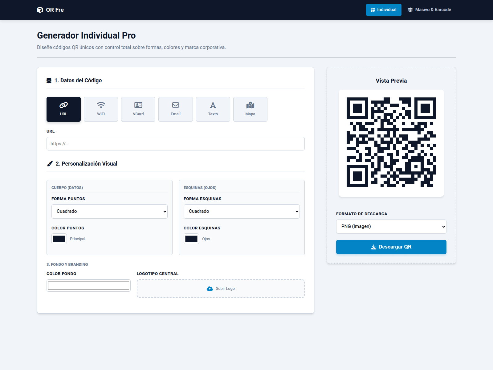 Screenshot of qrfree-7cx.pages.dev