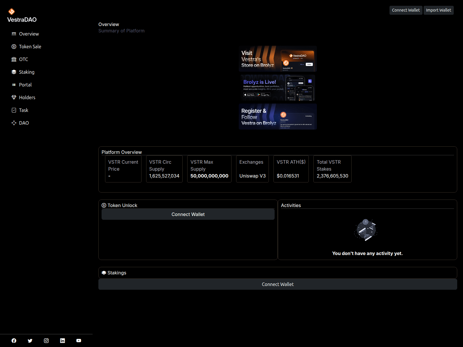 Screenshot of app.vestradao.help