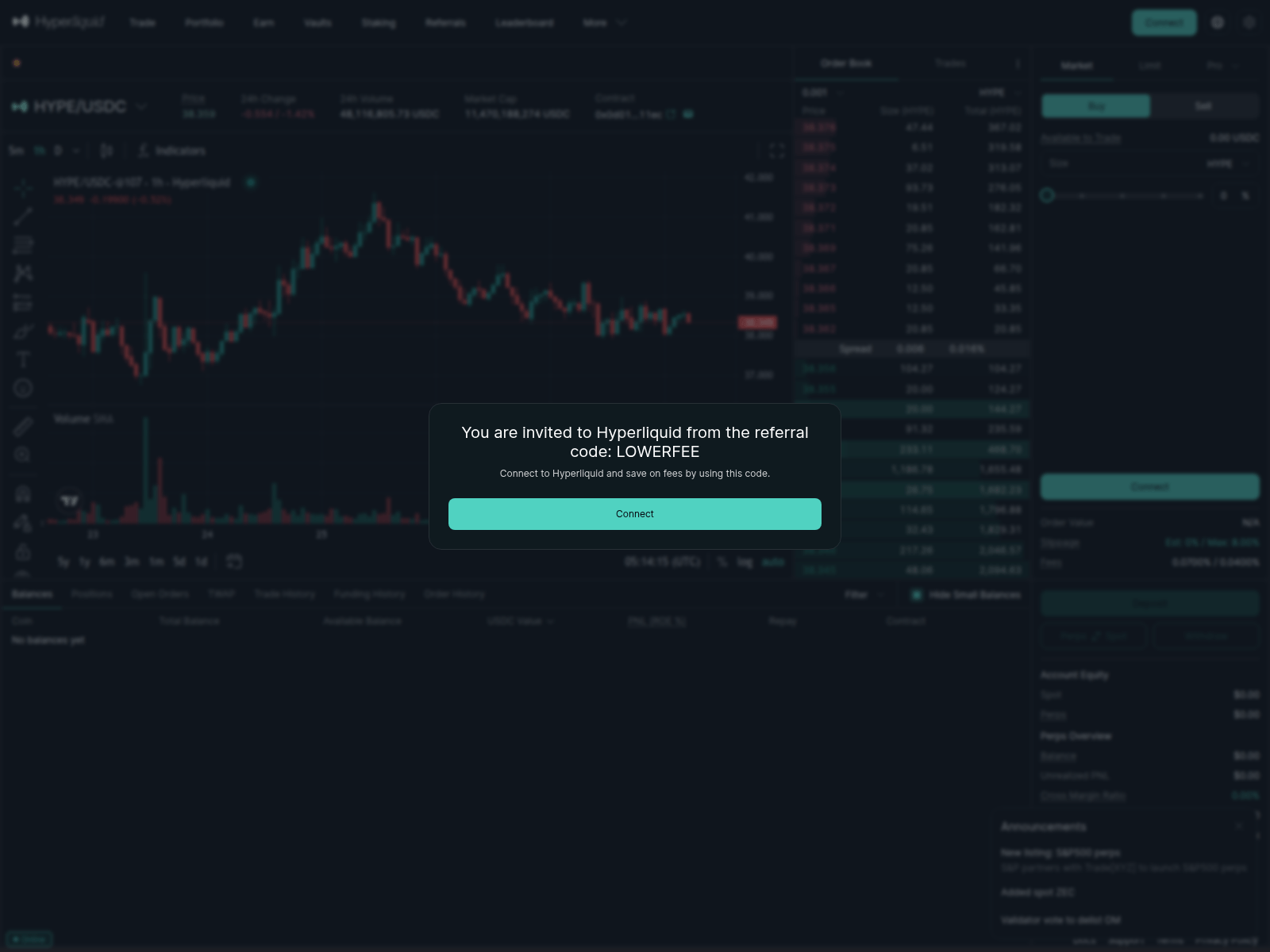 Forensic screenshot of hyperliquid.club