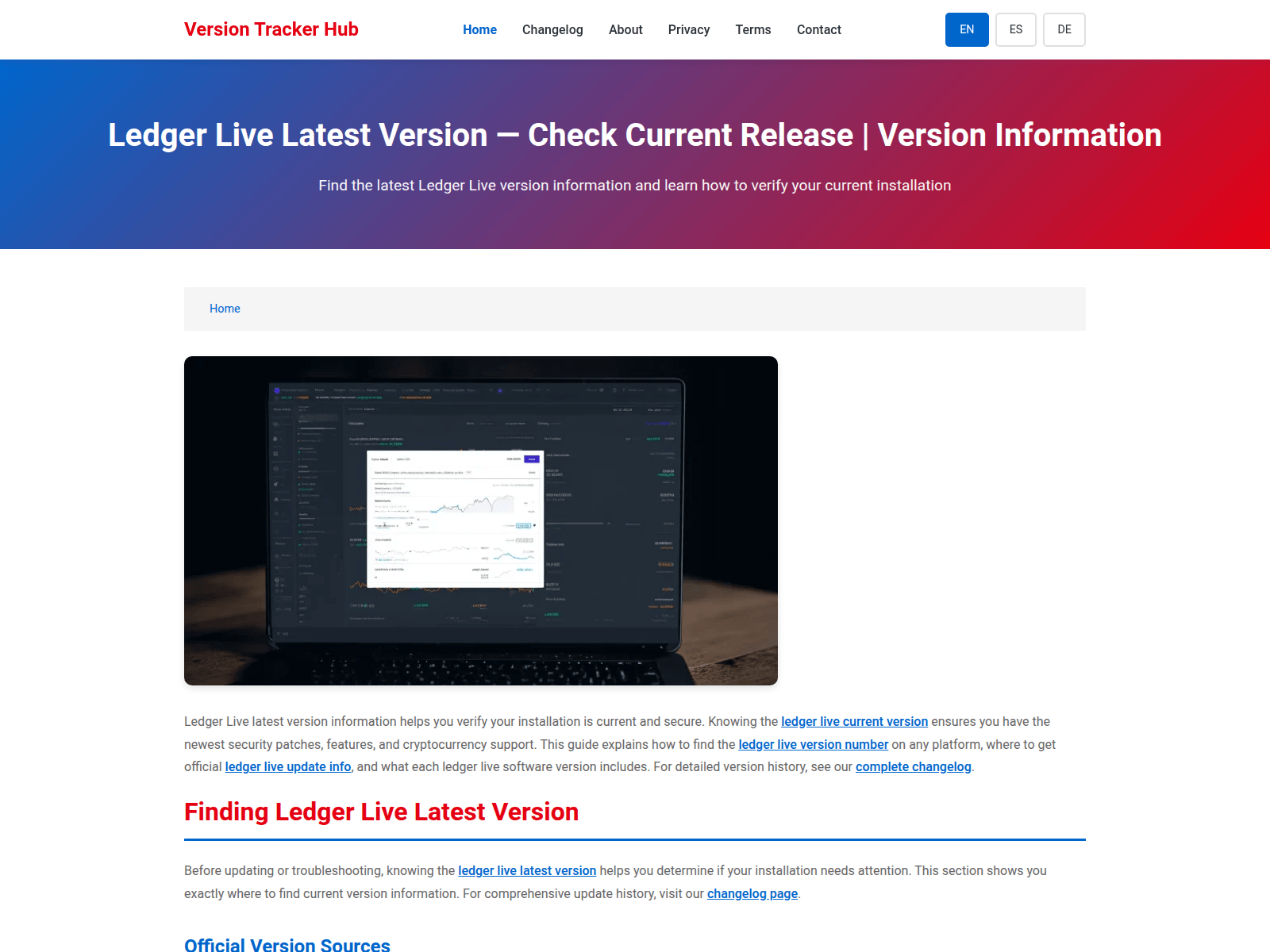 Screenshot of ledger-live-latest.com