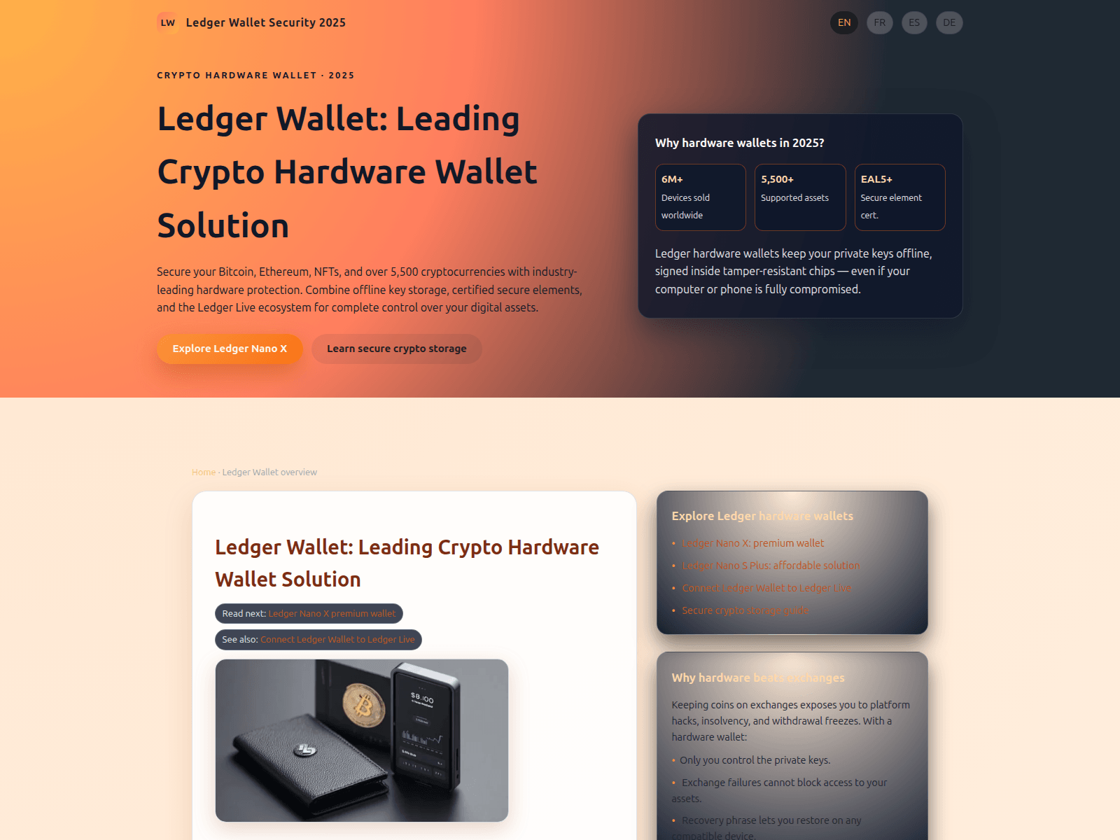 Forensic screenshot of ledger-wallet-security.com