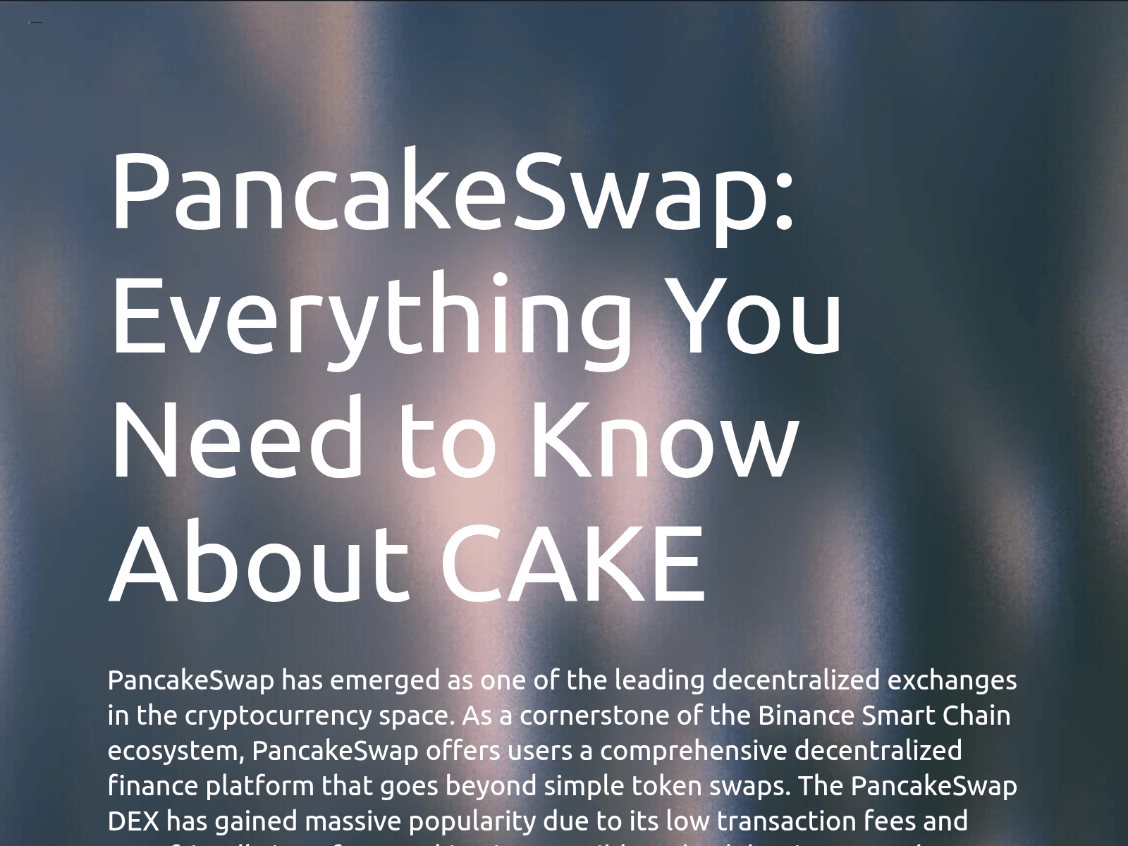 Forensic screenshot of pancakeswap-finance.org