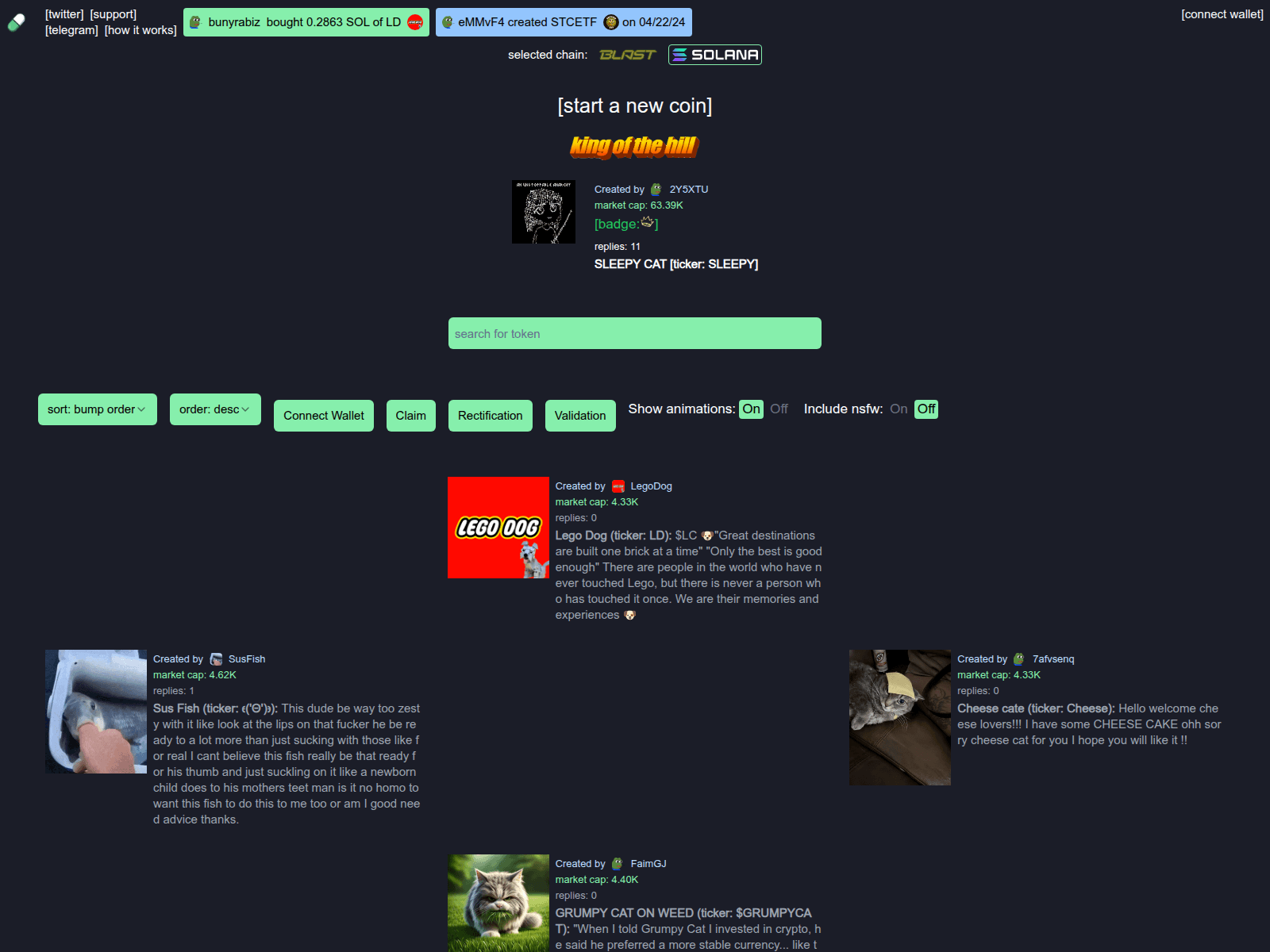 Screenshot of pump-fun-en.pages.dev
