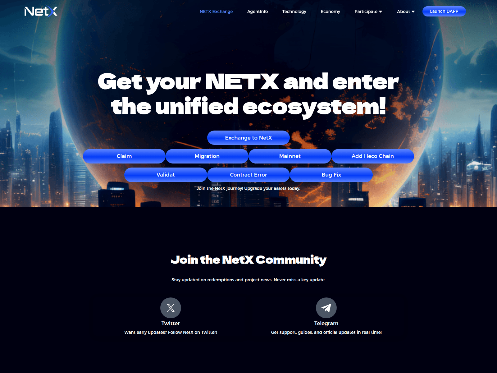 Screenshot of app-netx.pages.dev