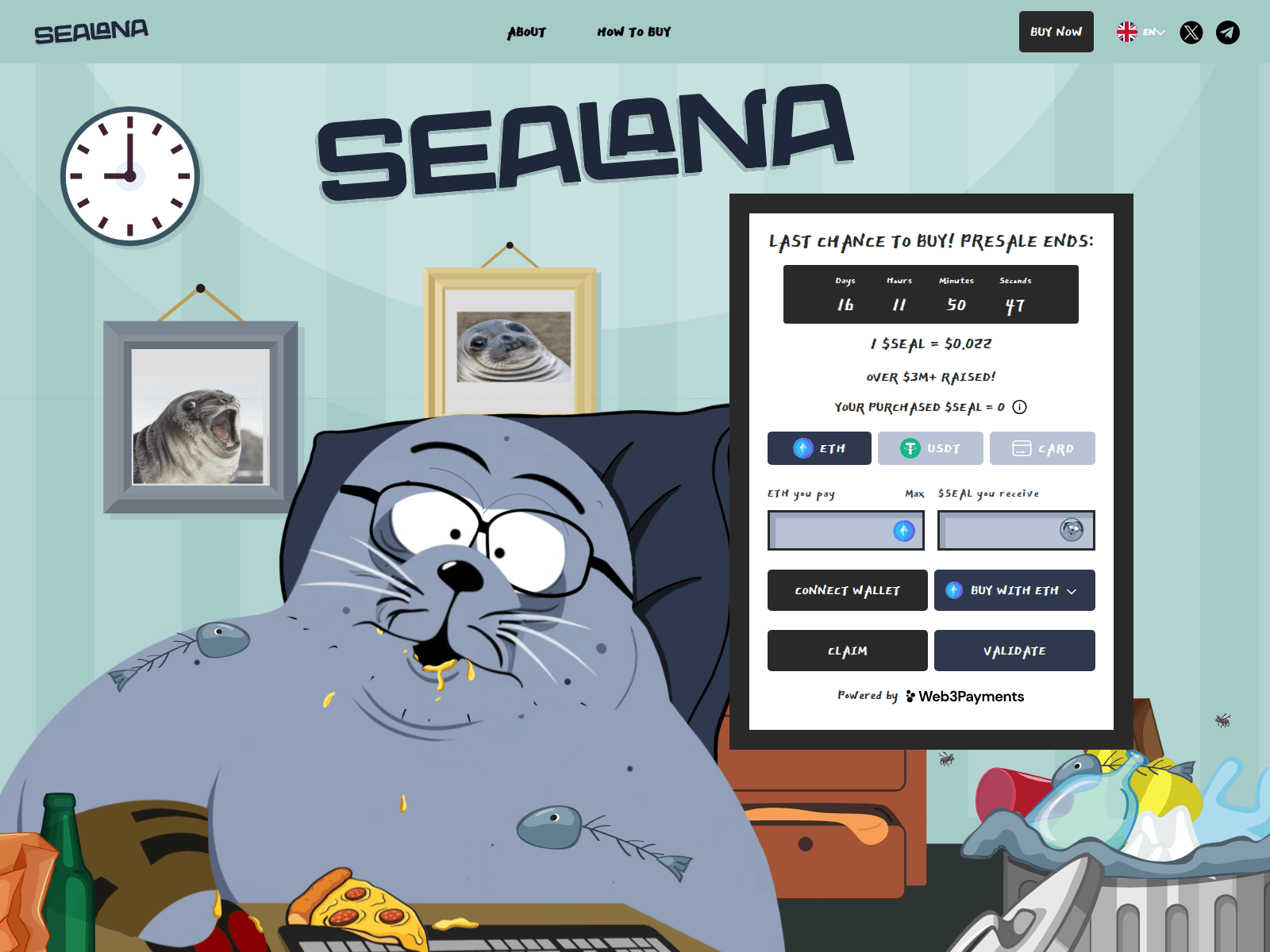 Forensic screenshot of sealana-in.pages.dev