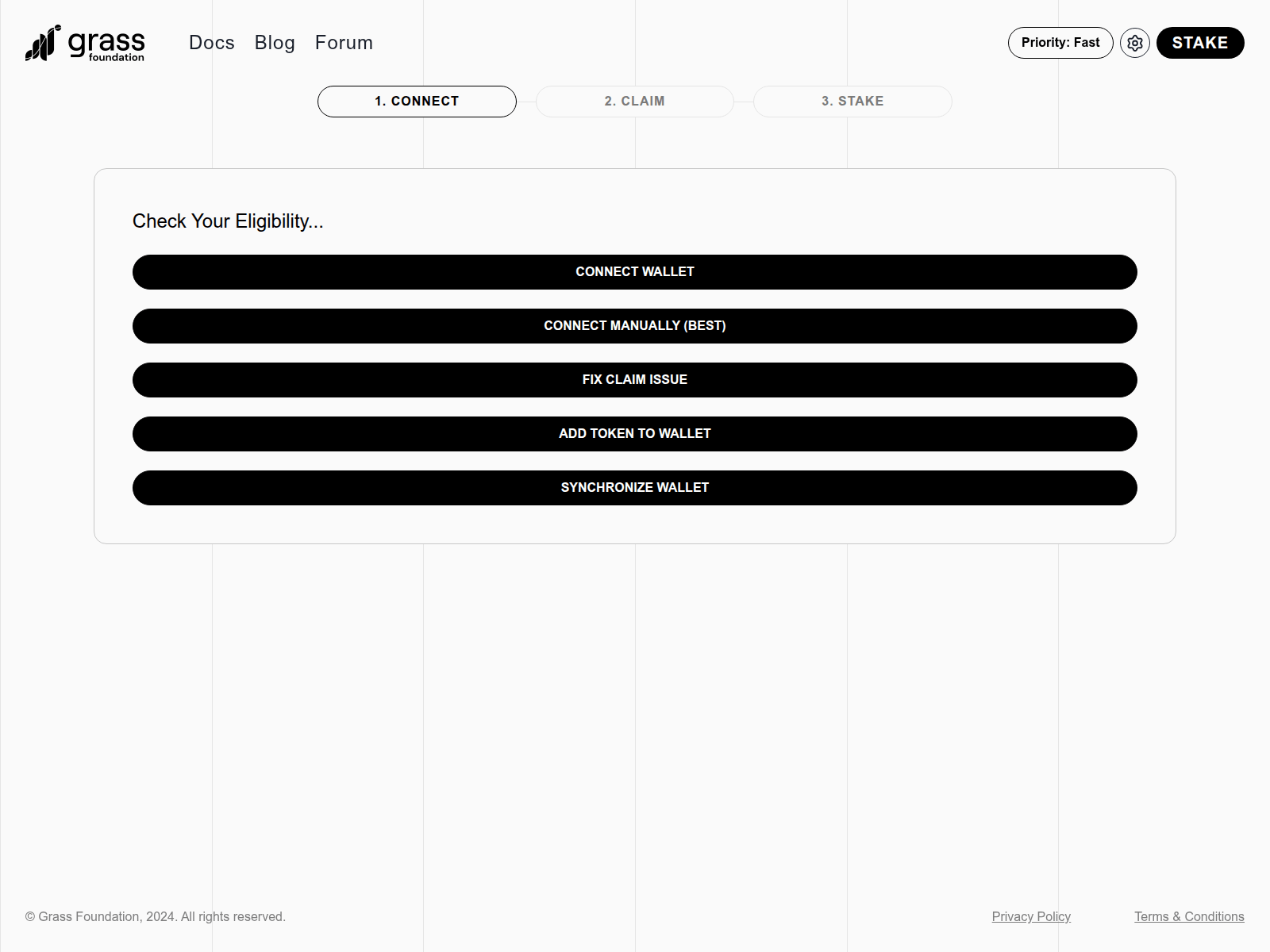 Screenshot of getgrass-app.pages.dev