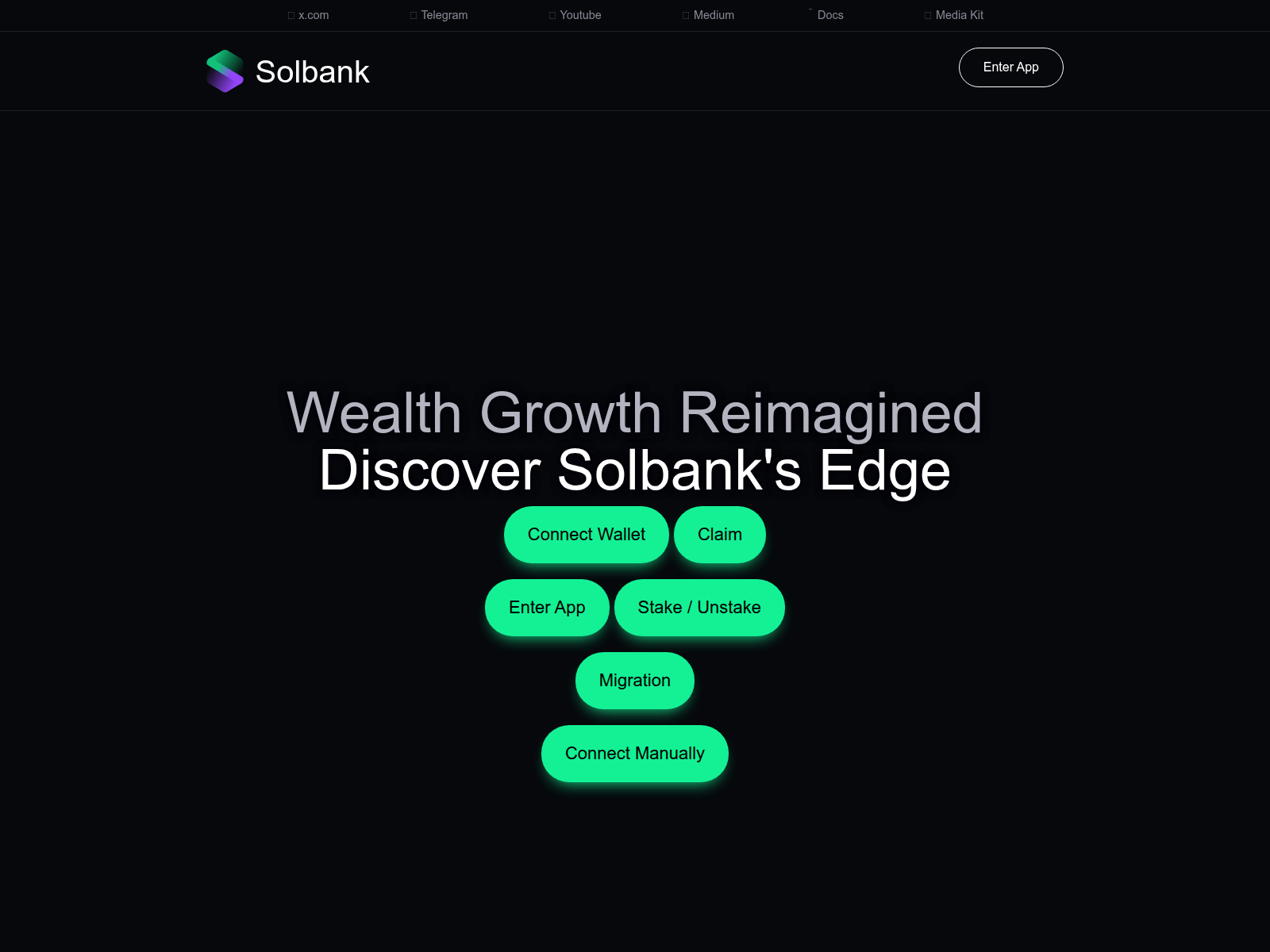 Screenshot of solbank-finances.pages.dev