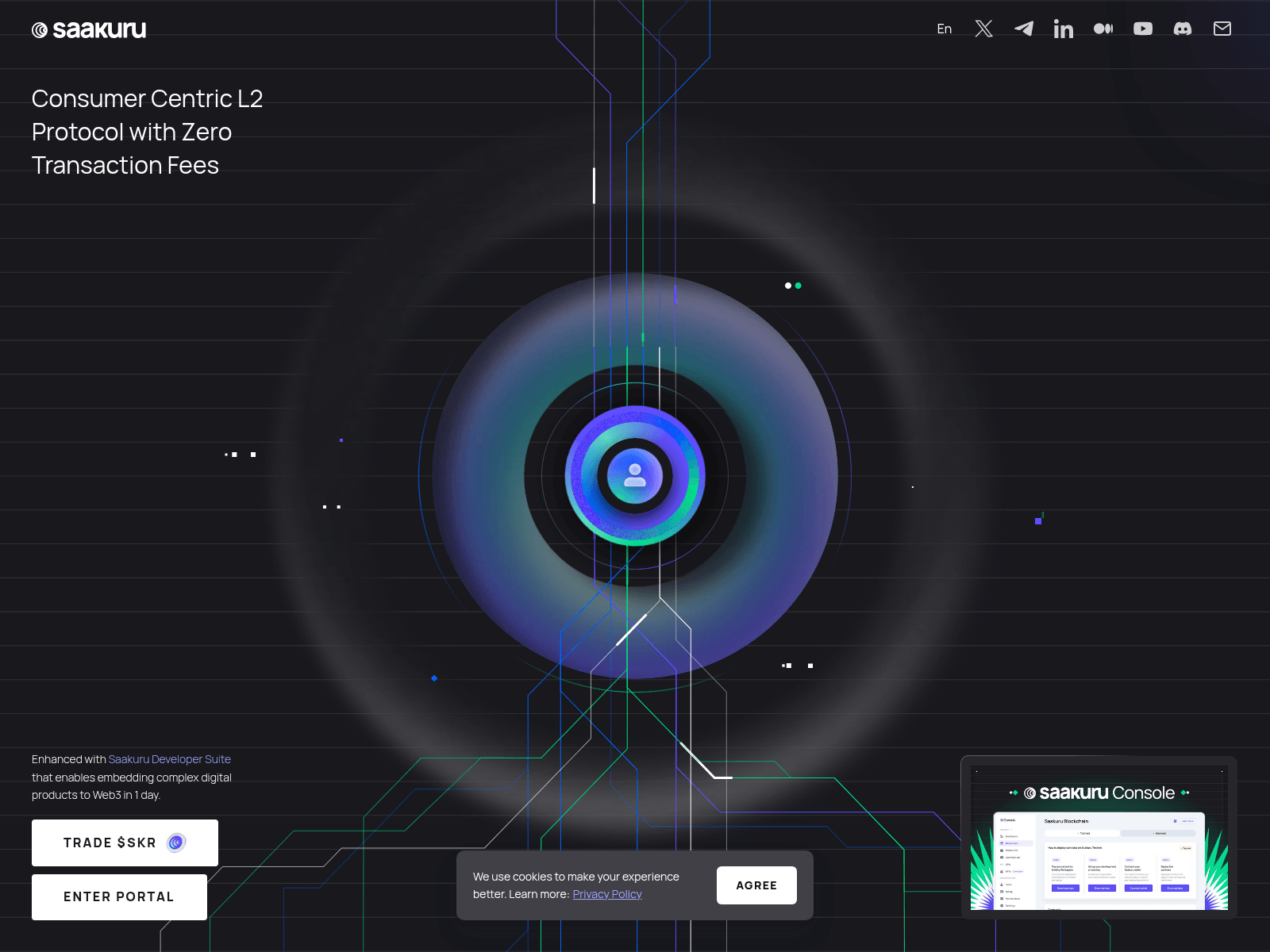 Screenshot of saakuru-stake.pages.dev