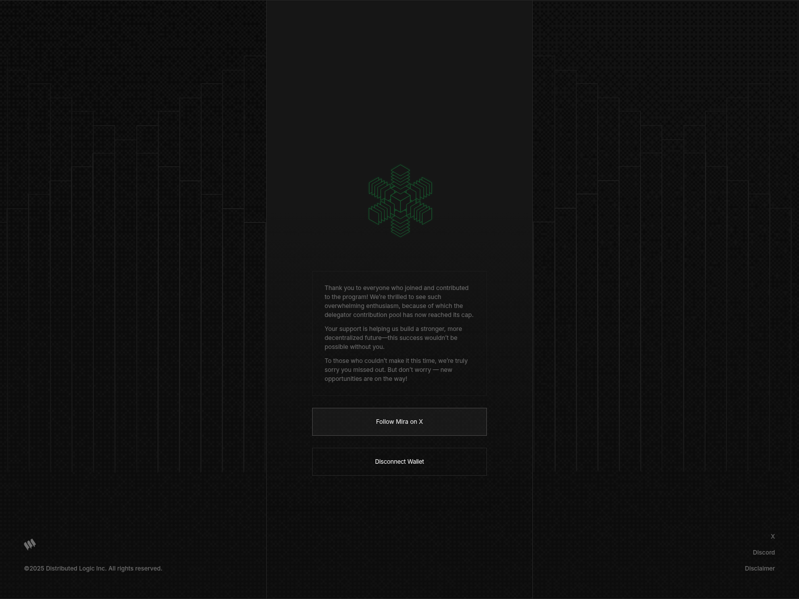 Screenshot of node-delegator-ui.pages.dev