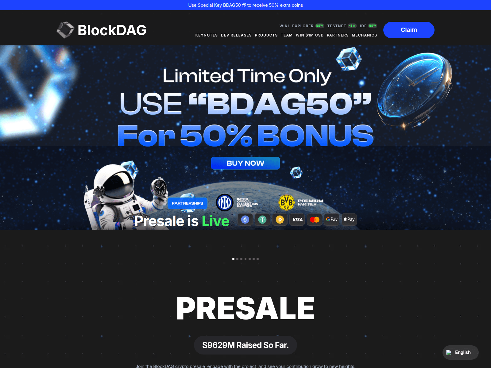 Screenshot of blockdag-network-13a.pages.dev