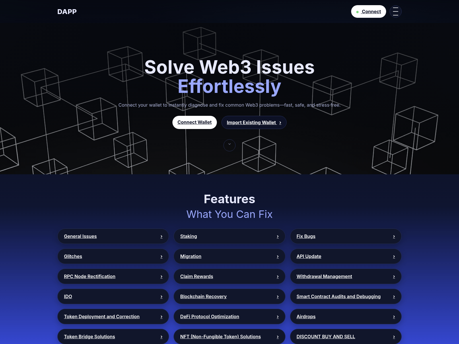 Screenshot of testonly.autofix.buzz