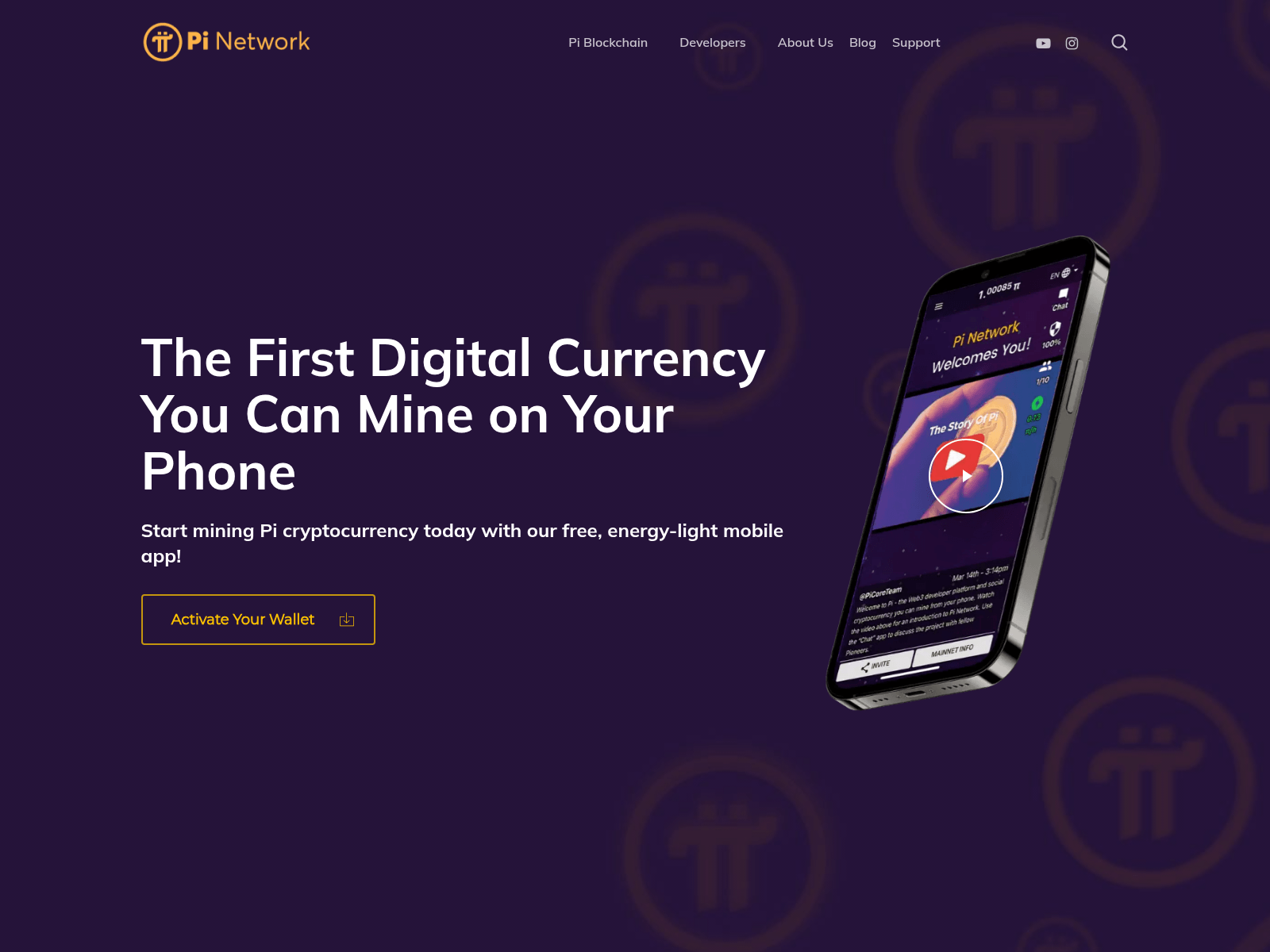 Forensic screenshot of pibrowser-activation.pages.dev