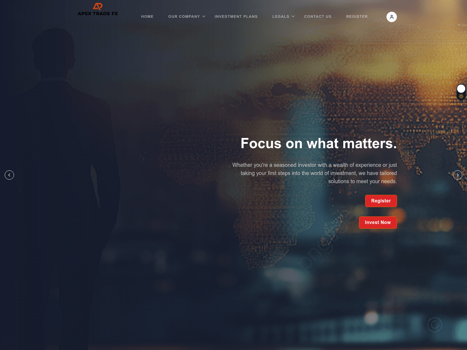Screenshot of apexsyndicate-trade.com
