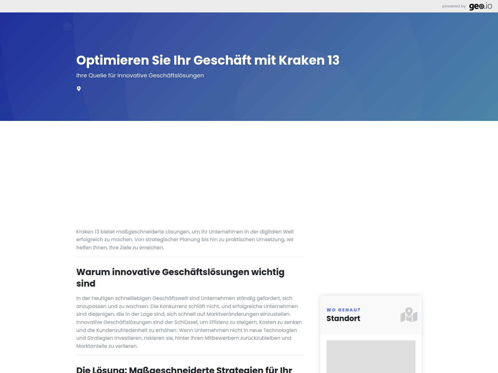 Screenshot of kraken13at.de
