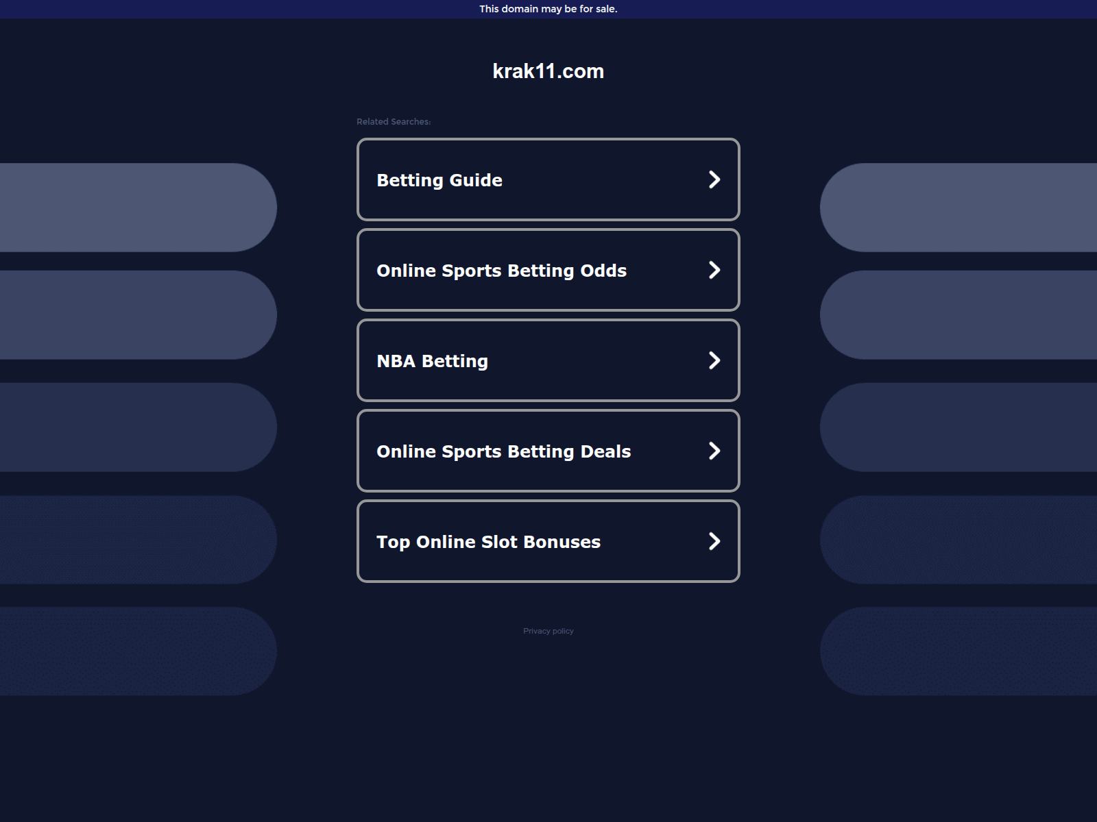 Screenshot of krak11.com