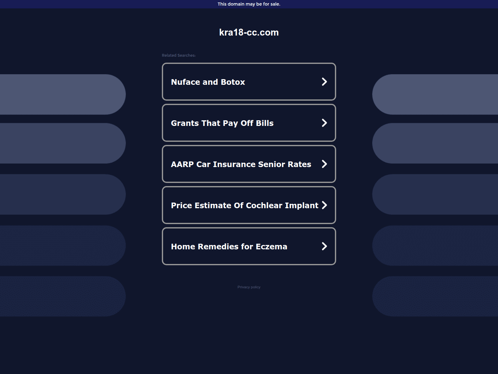 Screenshot of kra18-cc.com
