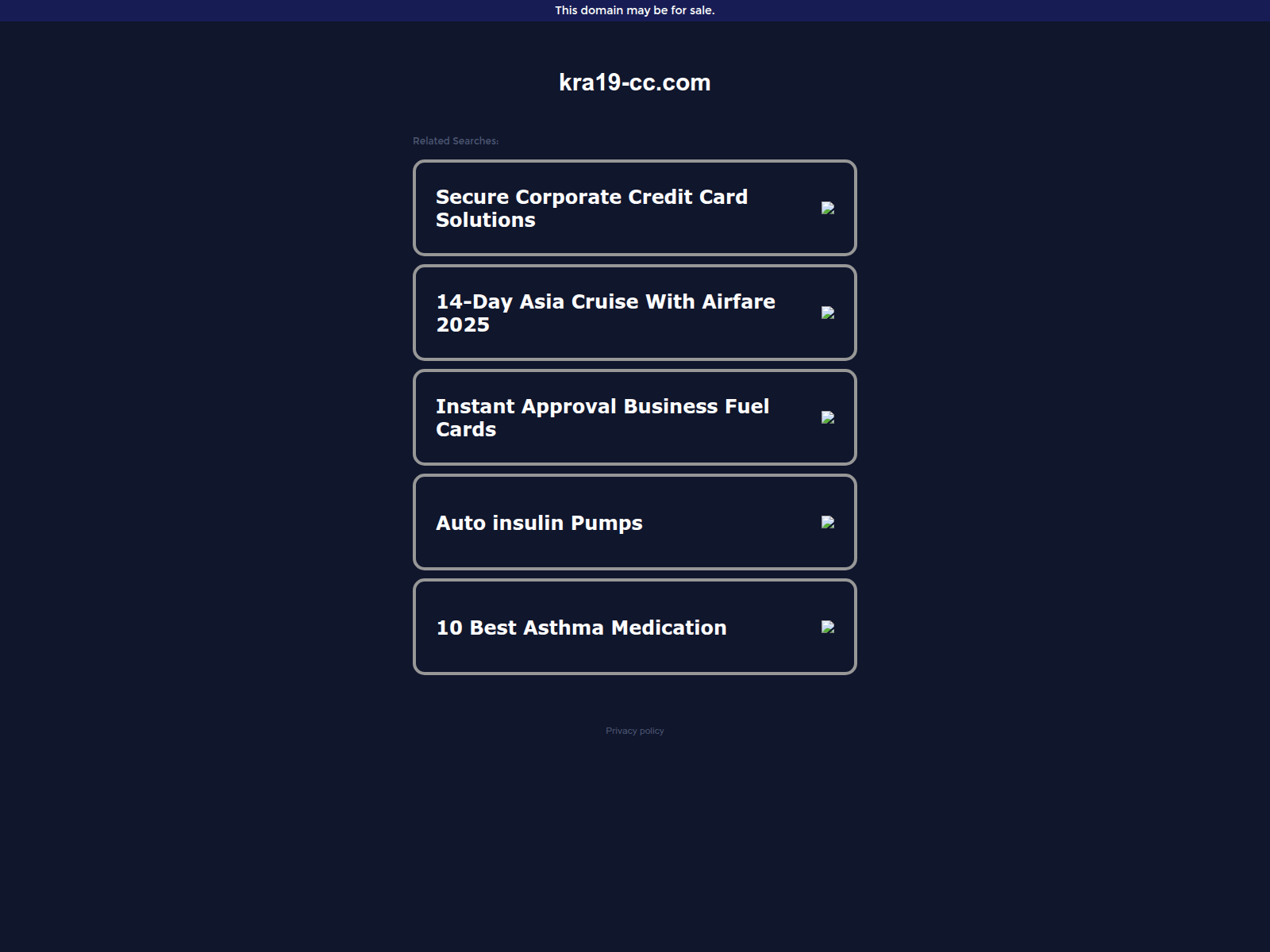 Screenshot of kra19-cc.com