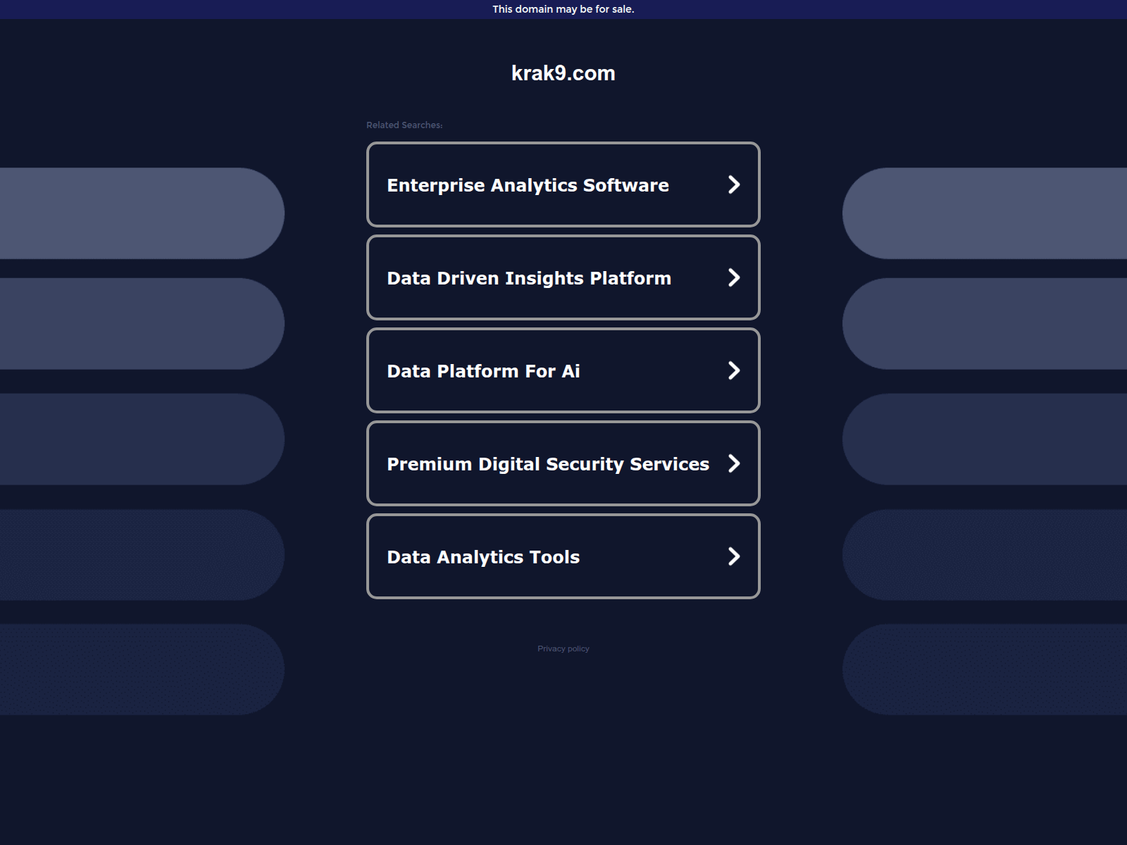 Screenshot of krak9.com