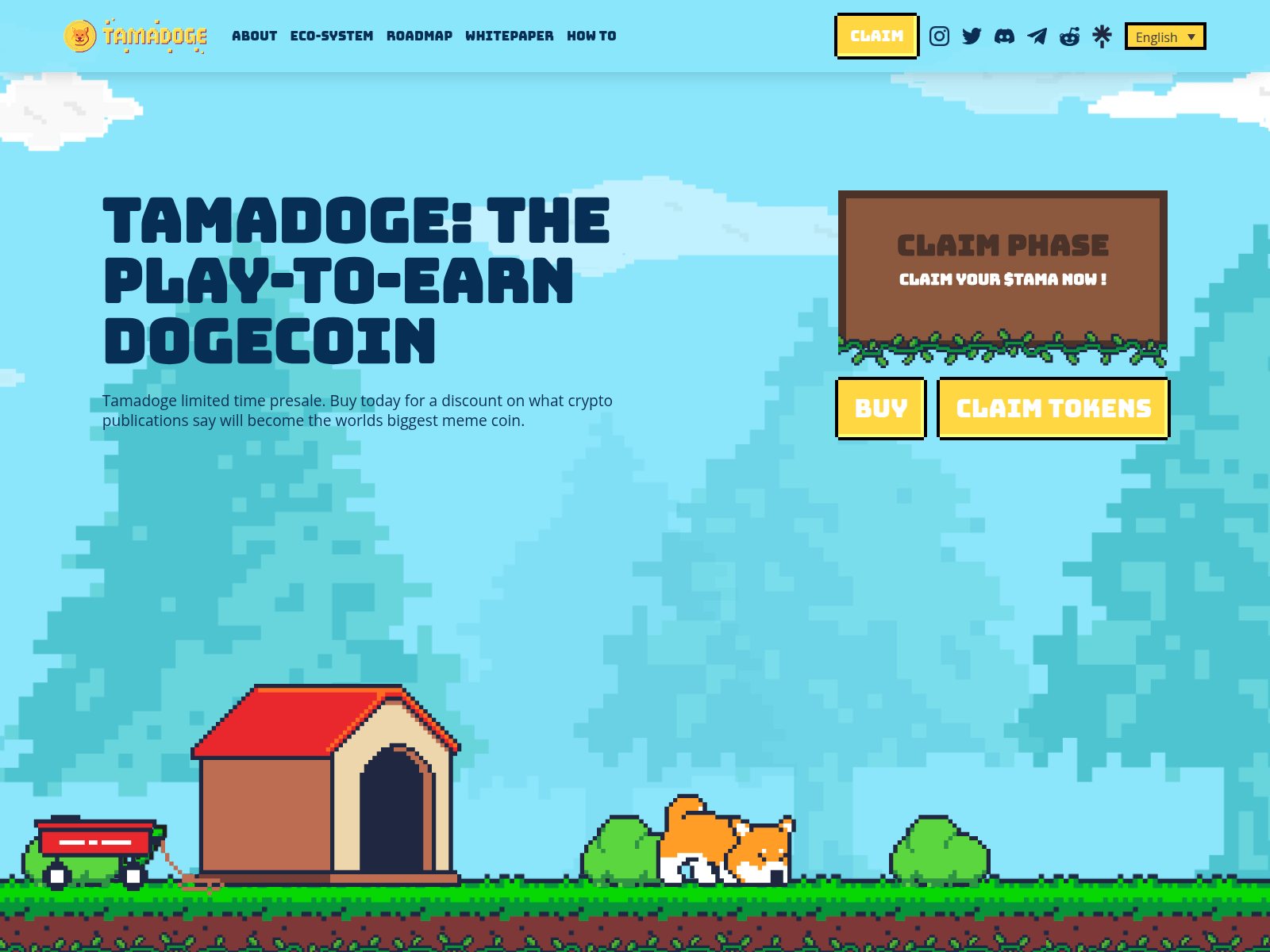 Screenshot of redeem-token.pages.dev