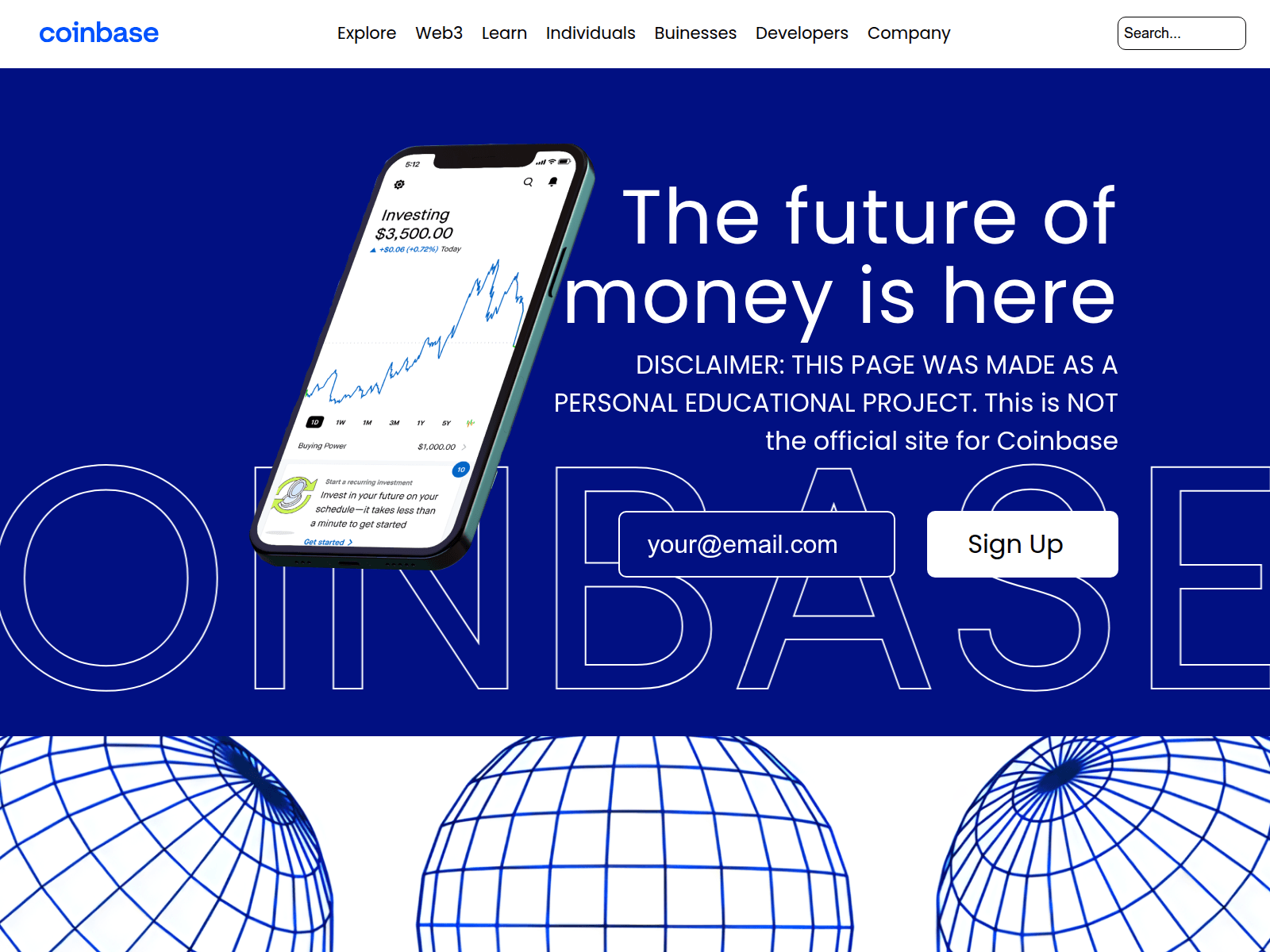 Screenshot of kennlop.github.io