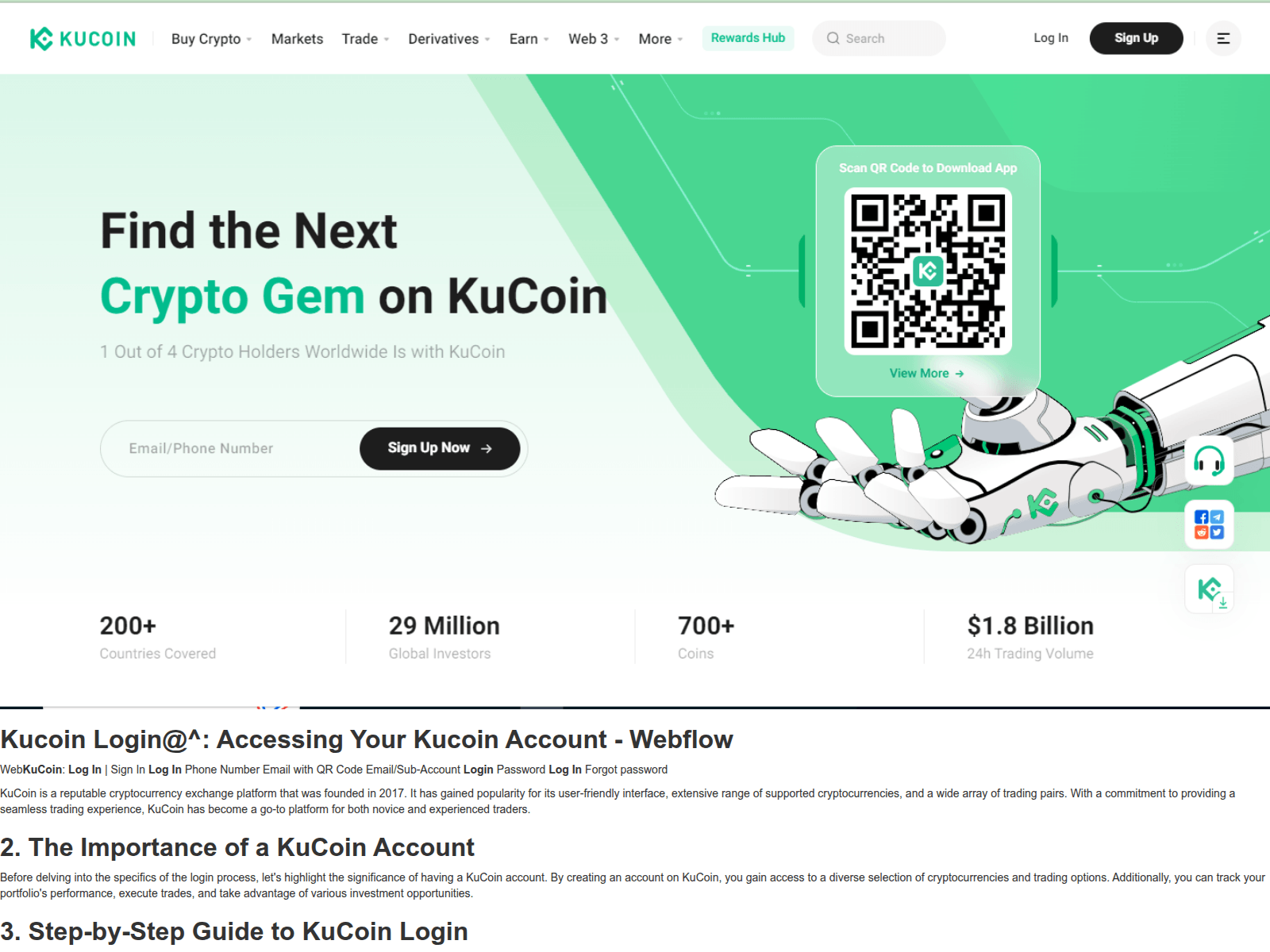 Forensic screenshot of kyconnlogon.webflow.io