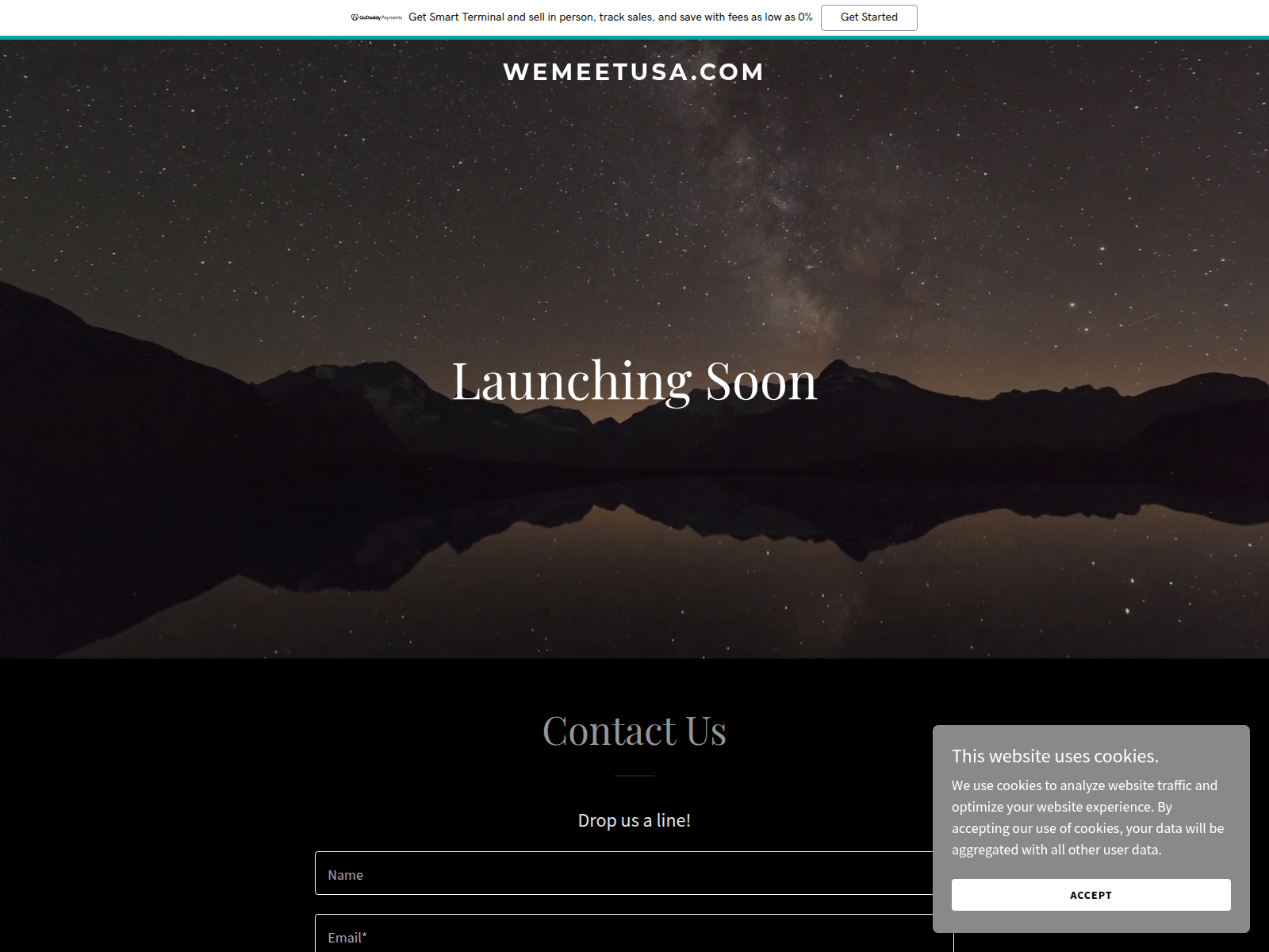 Screenshot of wemeetusa.com