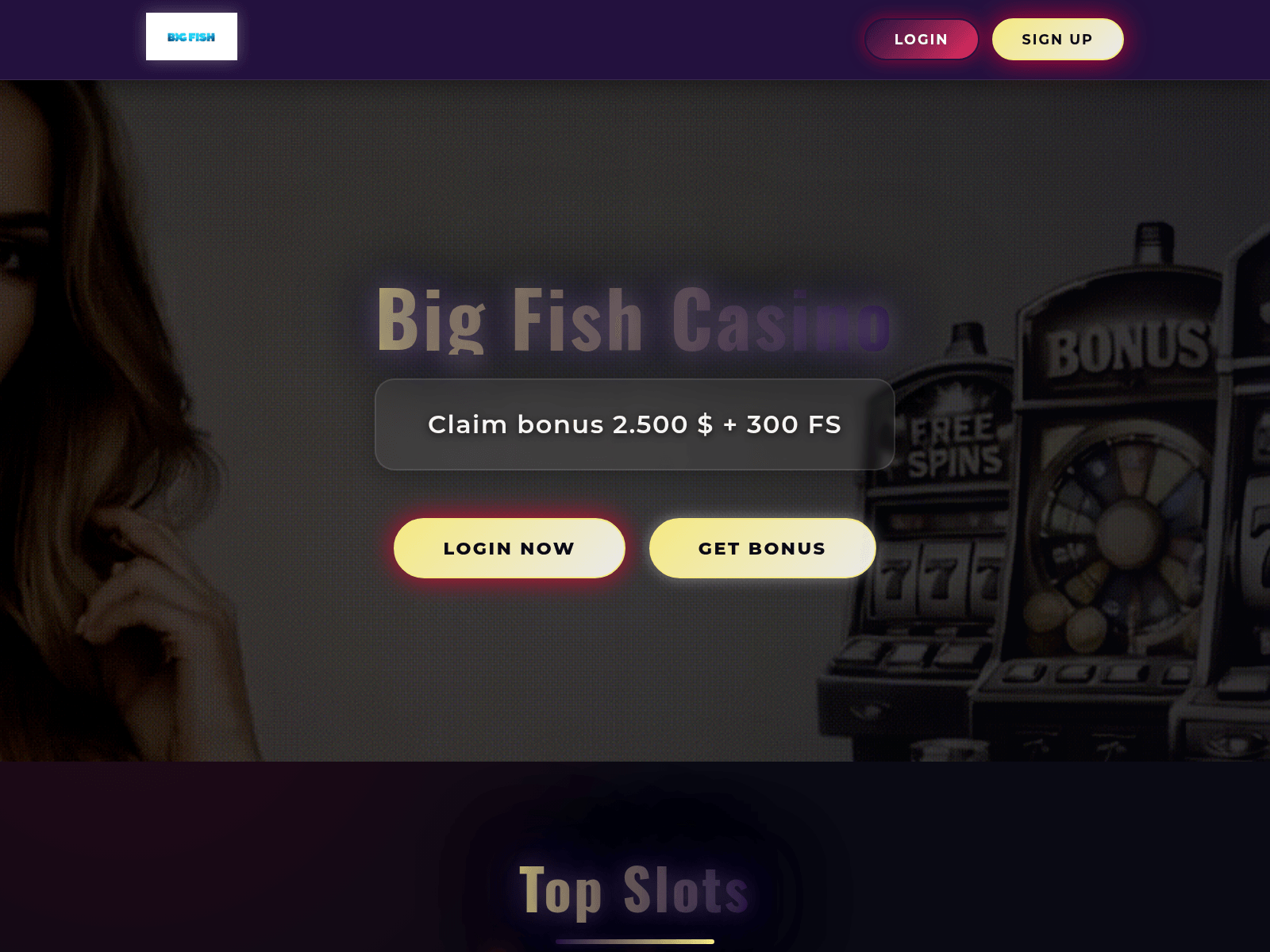 Forensic screenshot of bigfishcasinoau.com