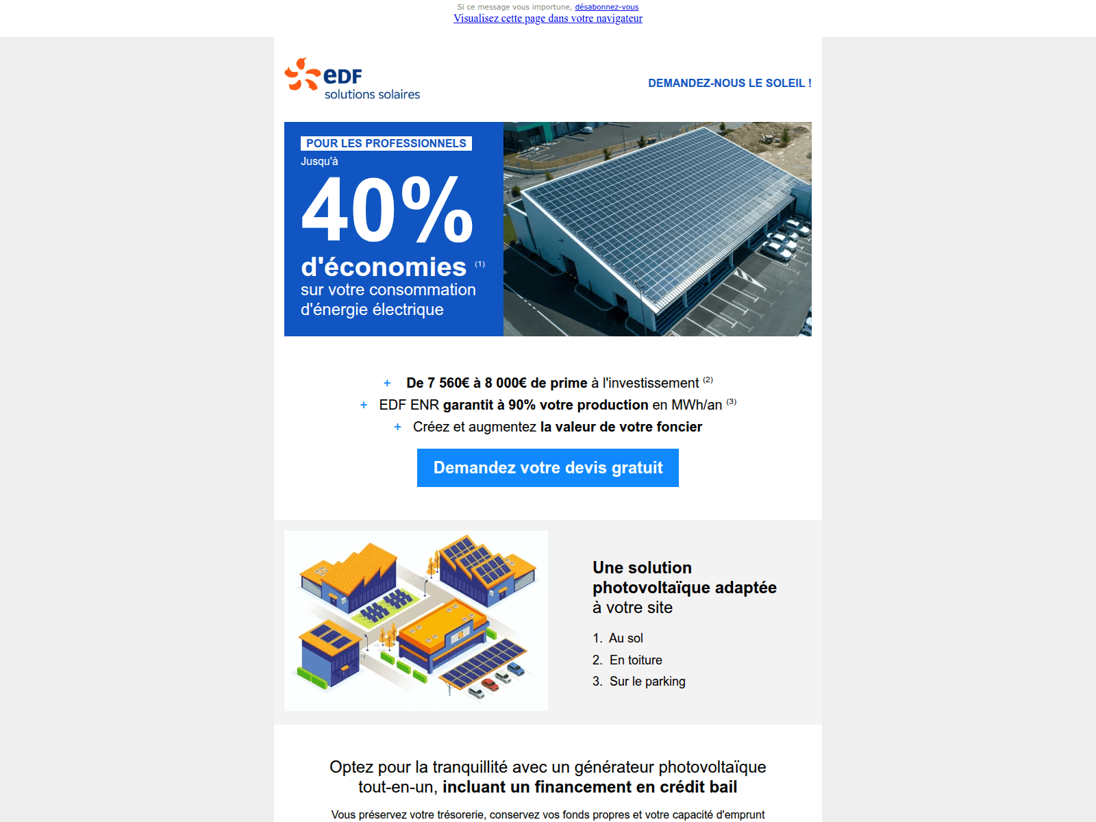Screenshot of links.votrentreprise.com